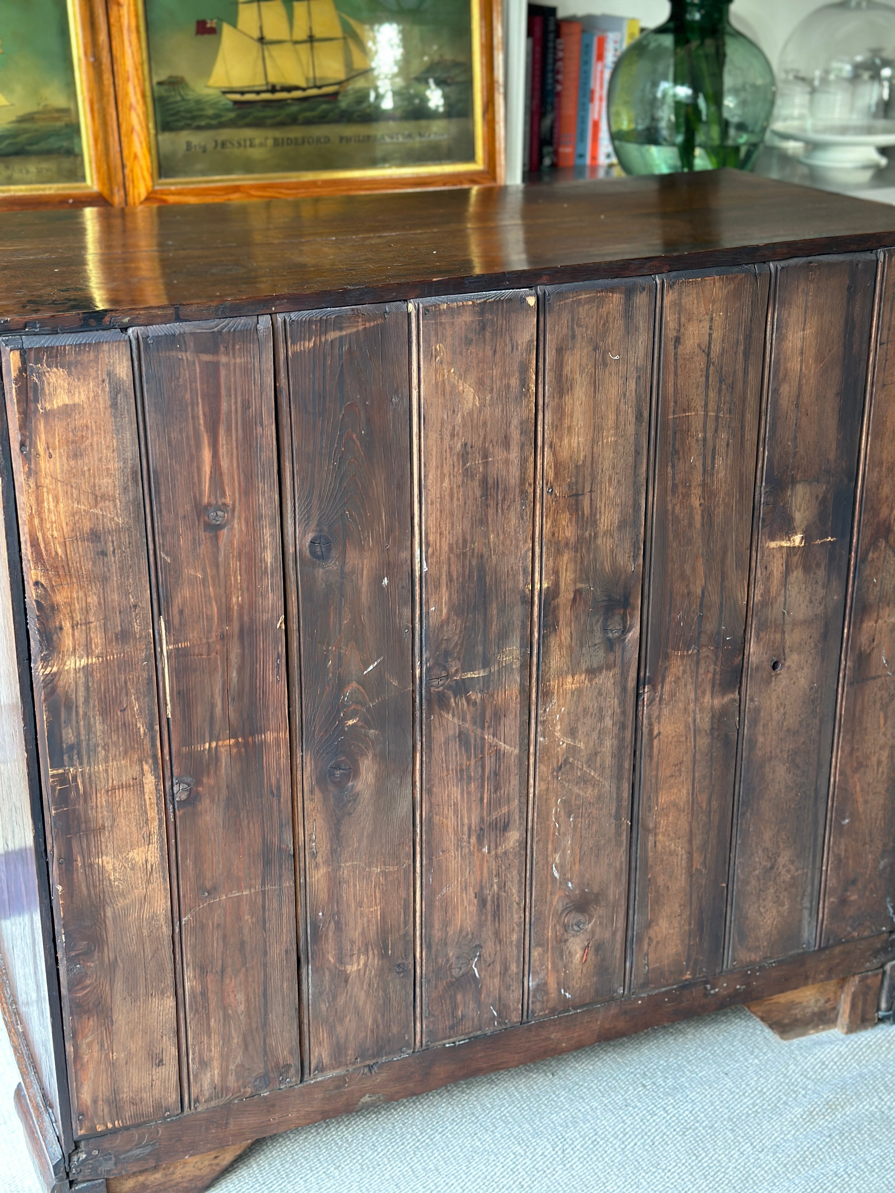 18th Century Scottish Oak Chest of Drawers- super smart