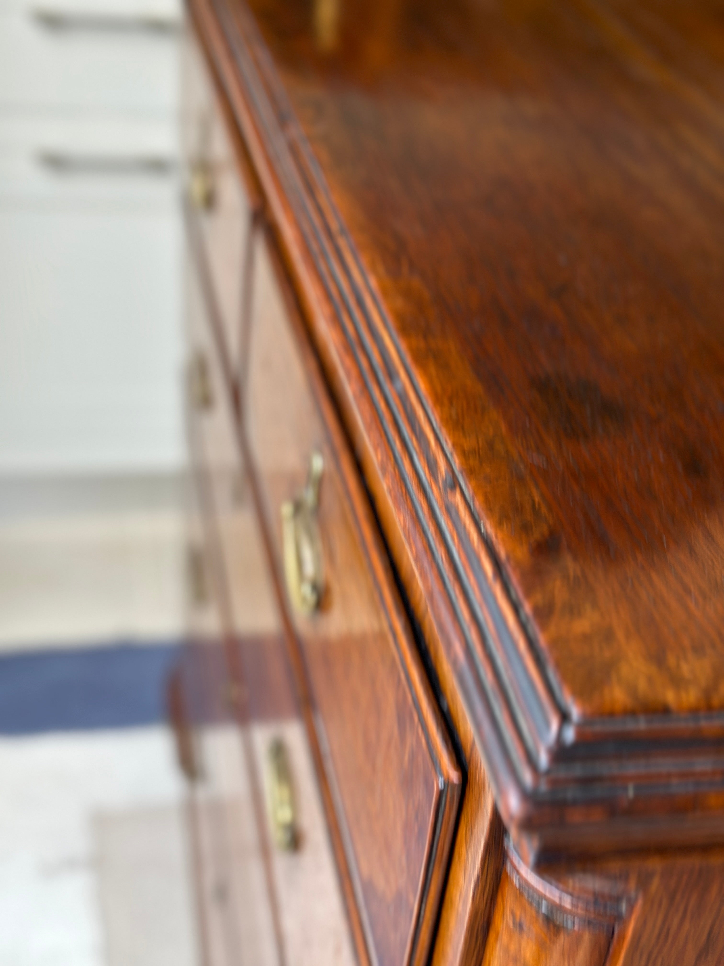 18th Century Scottish Oak Chest of Drawers- super smart