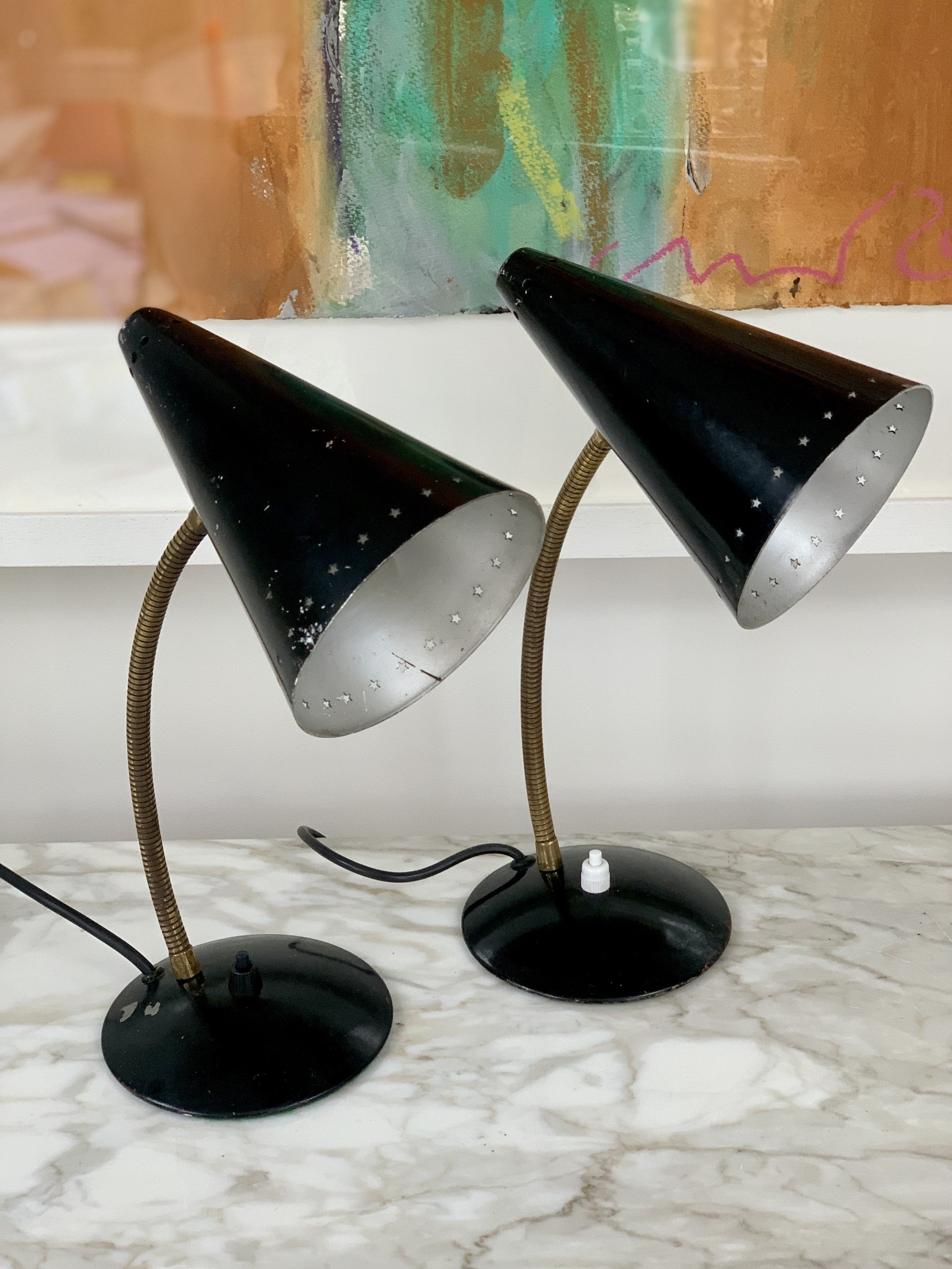 Vintage GA Scott Desk Lamp