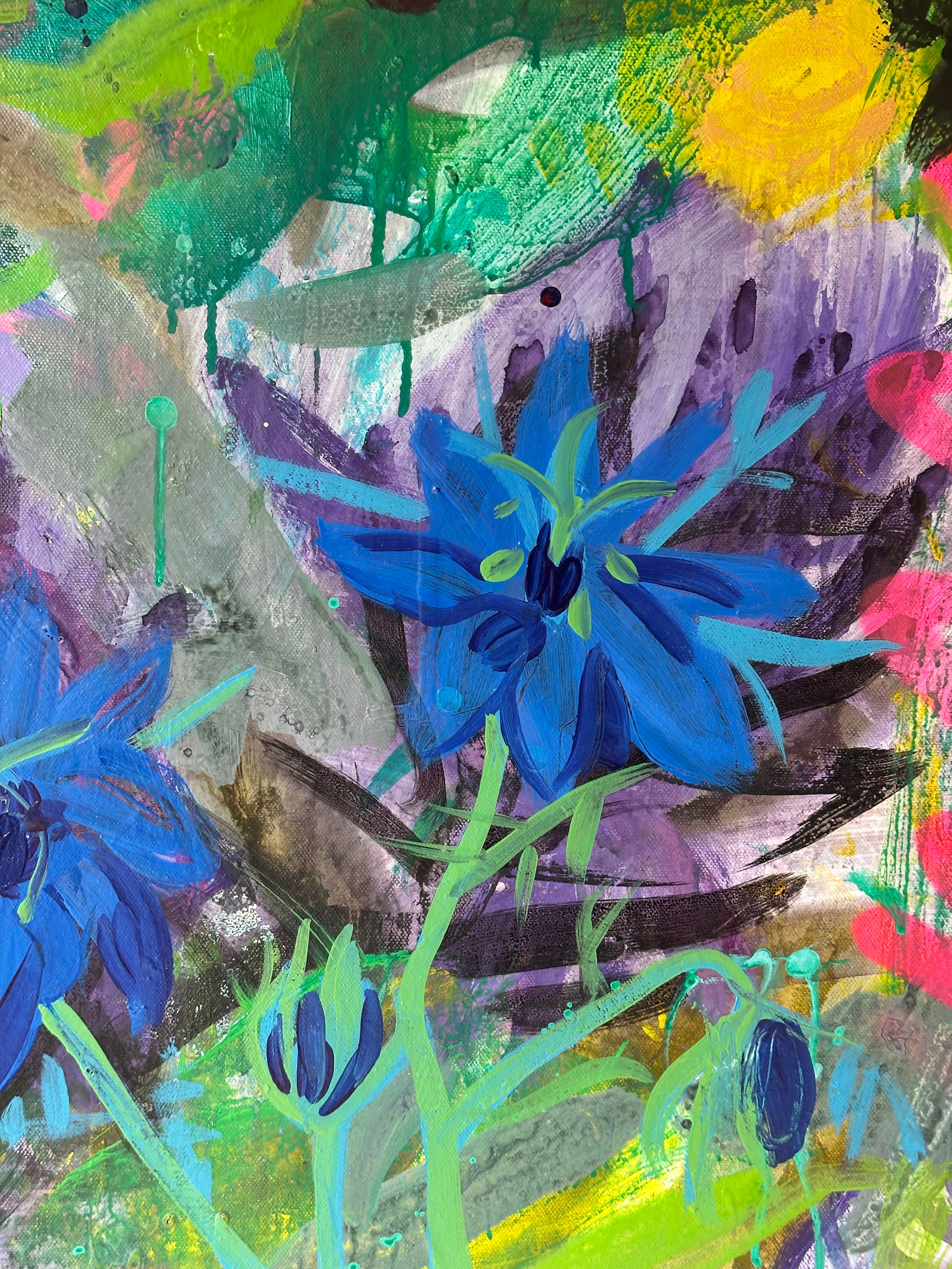 ‘Love in the Mist’ Painting by Catherine Ducker