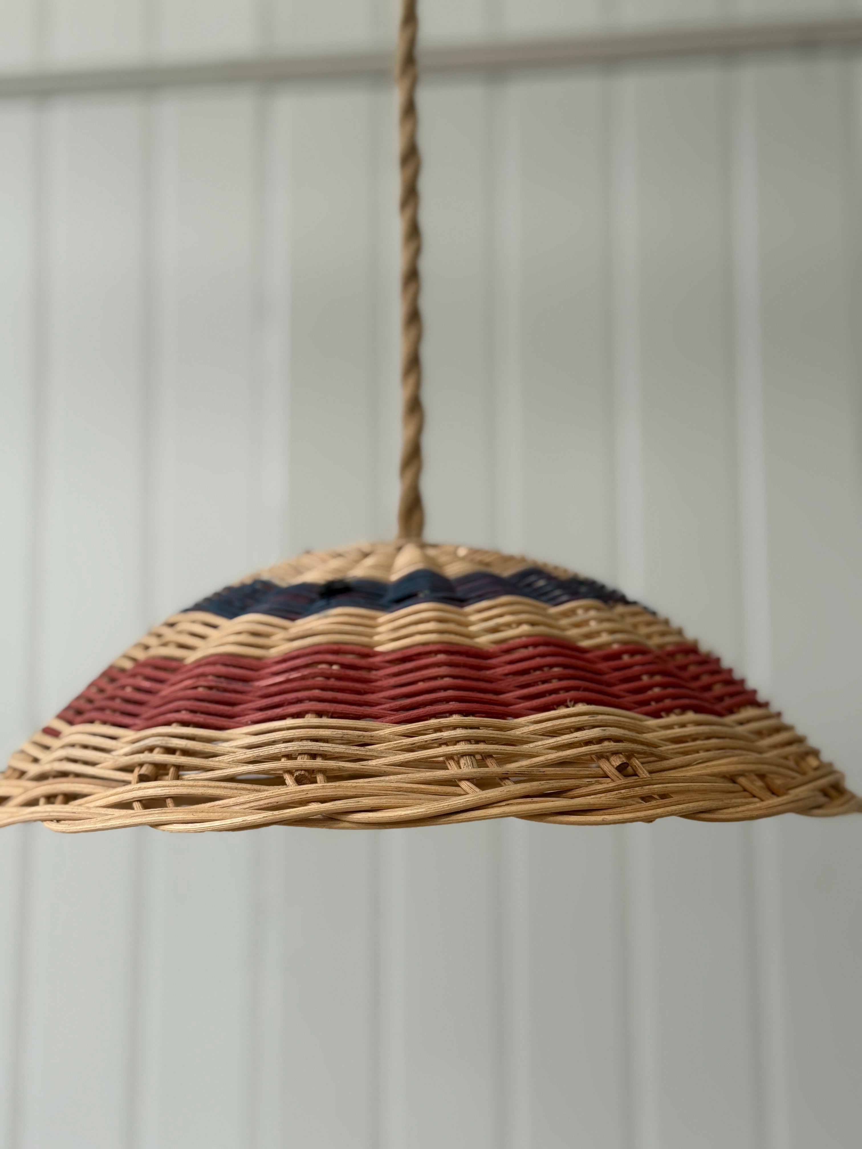Rattan Pendant Light