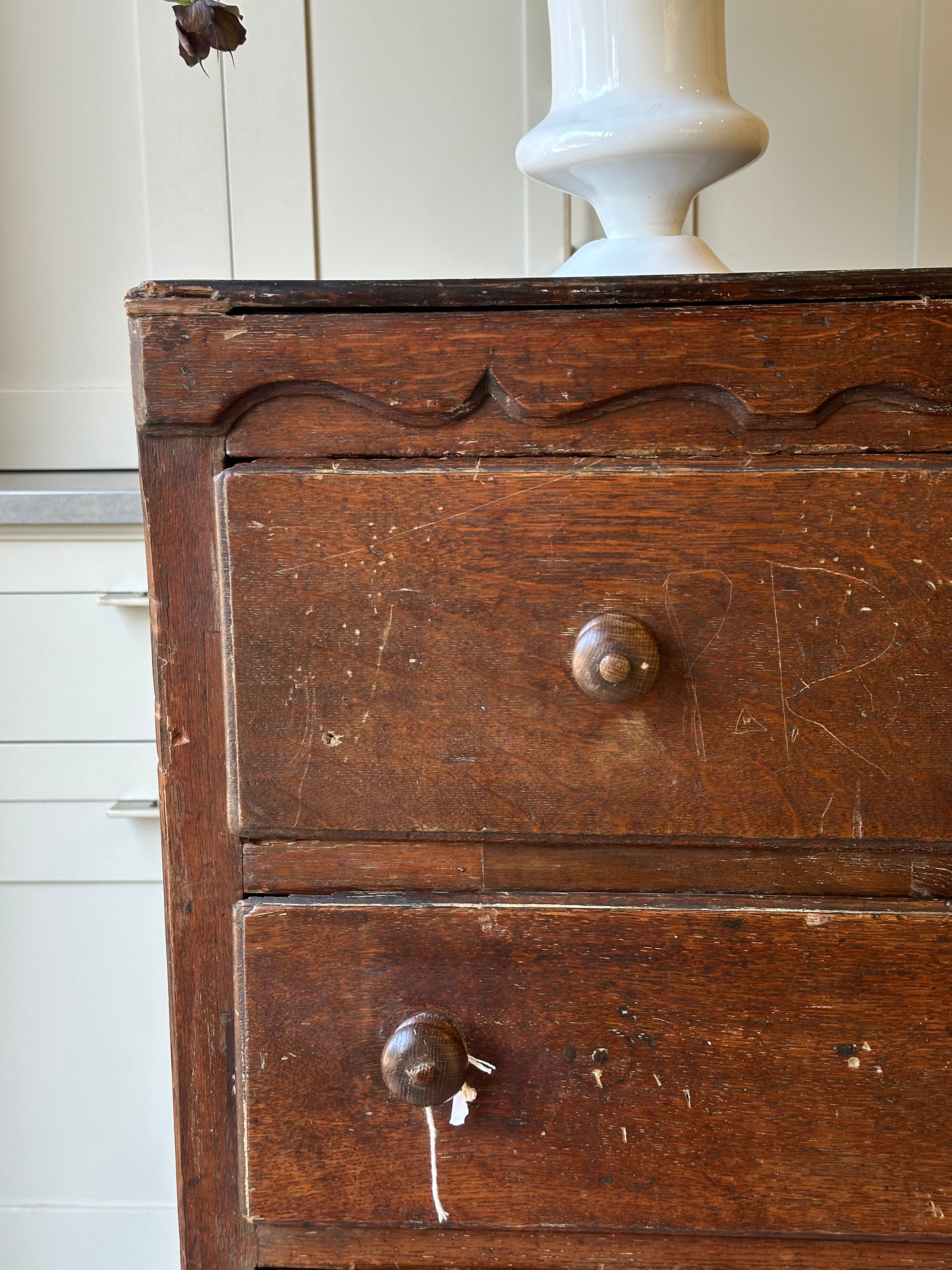 Small Oak Chest of Drawers