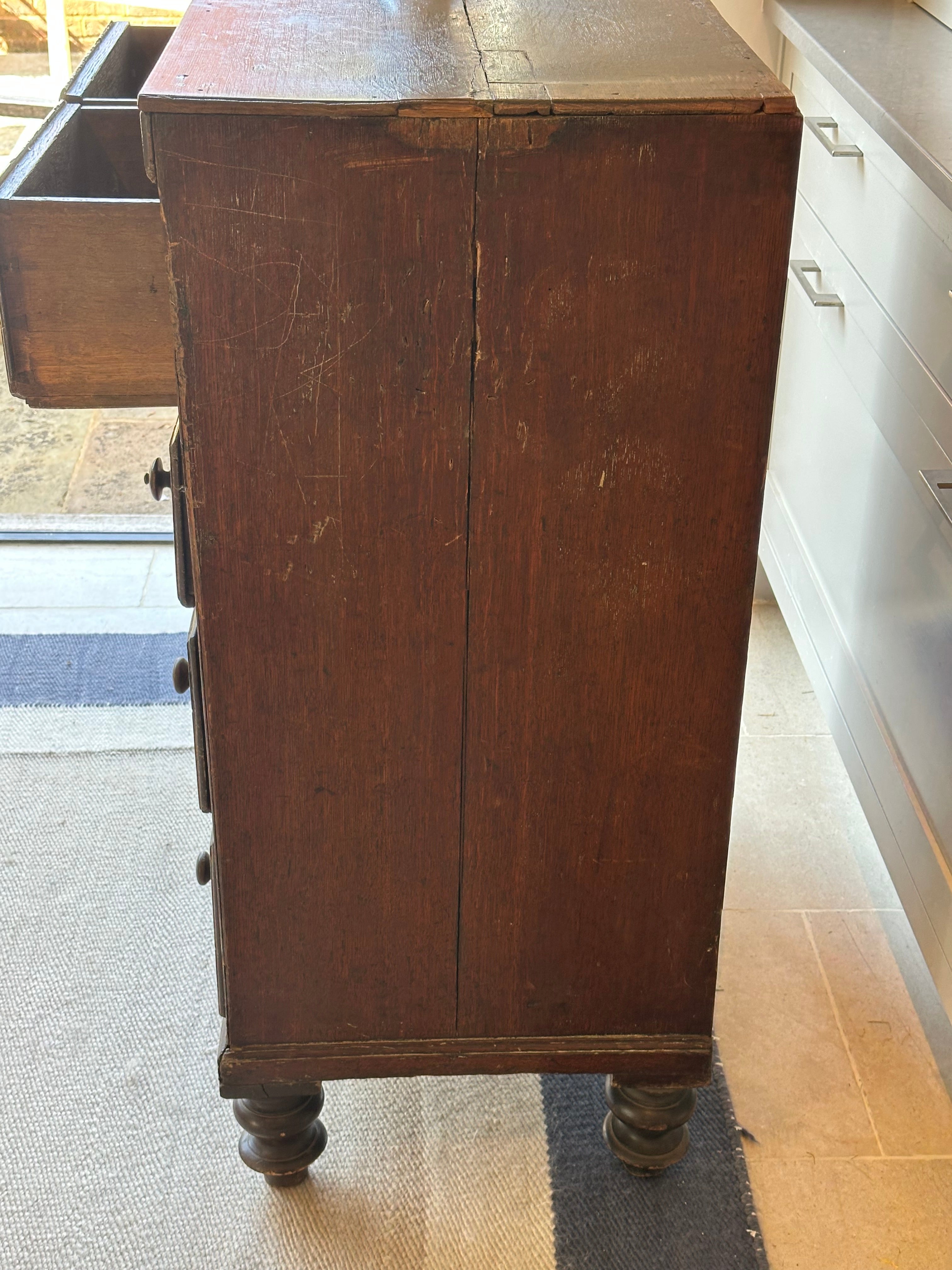 Small Oak Chest of Drawers