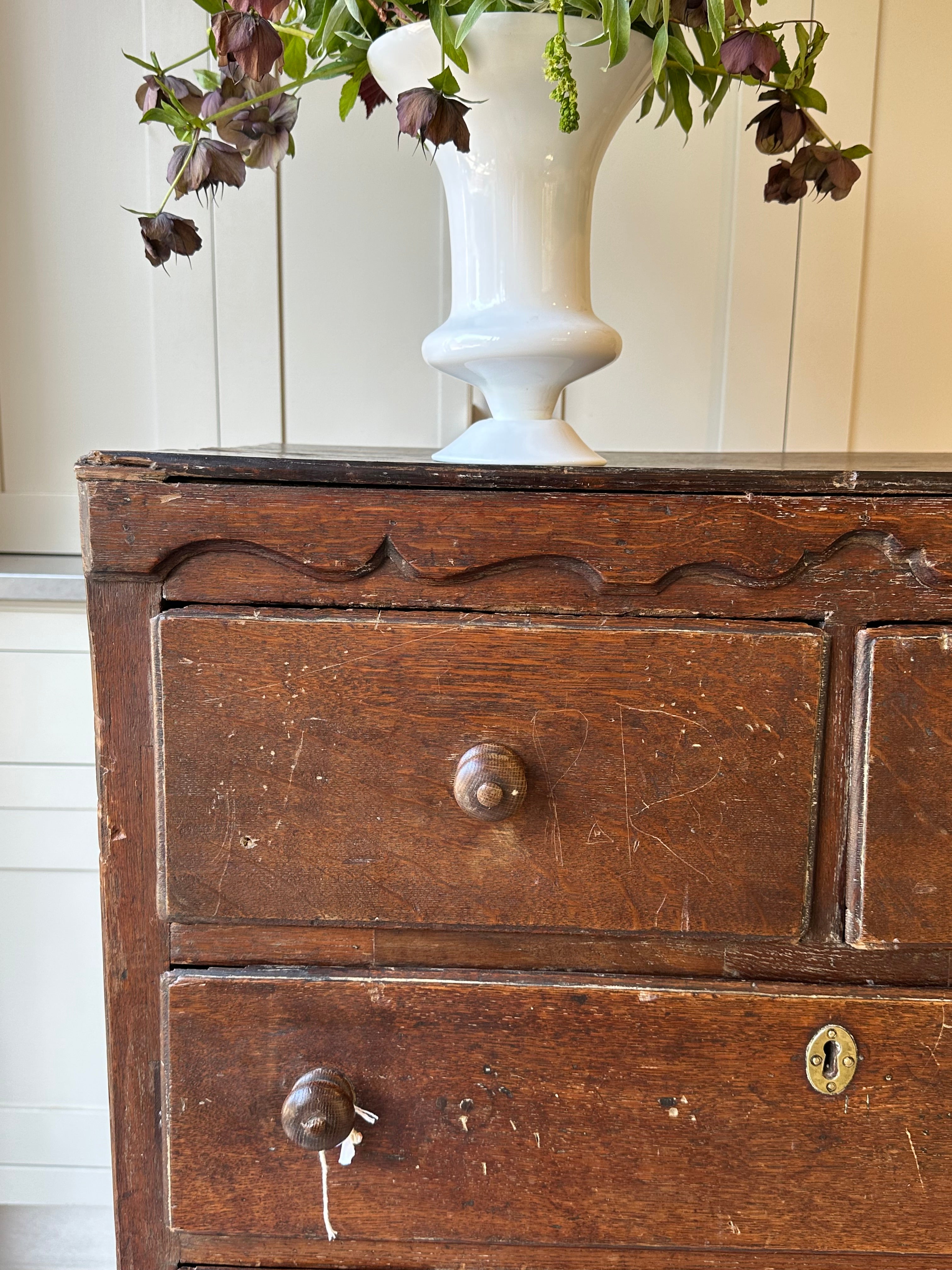Small Oak Chest of Drawers