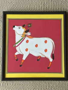 Framed Painting of the Sacred Cows -A