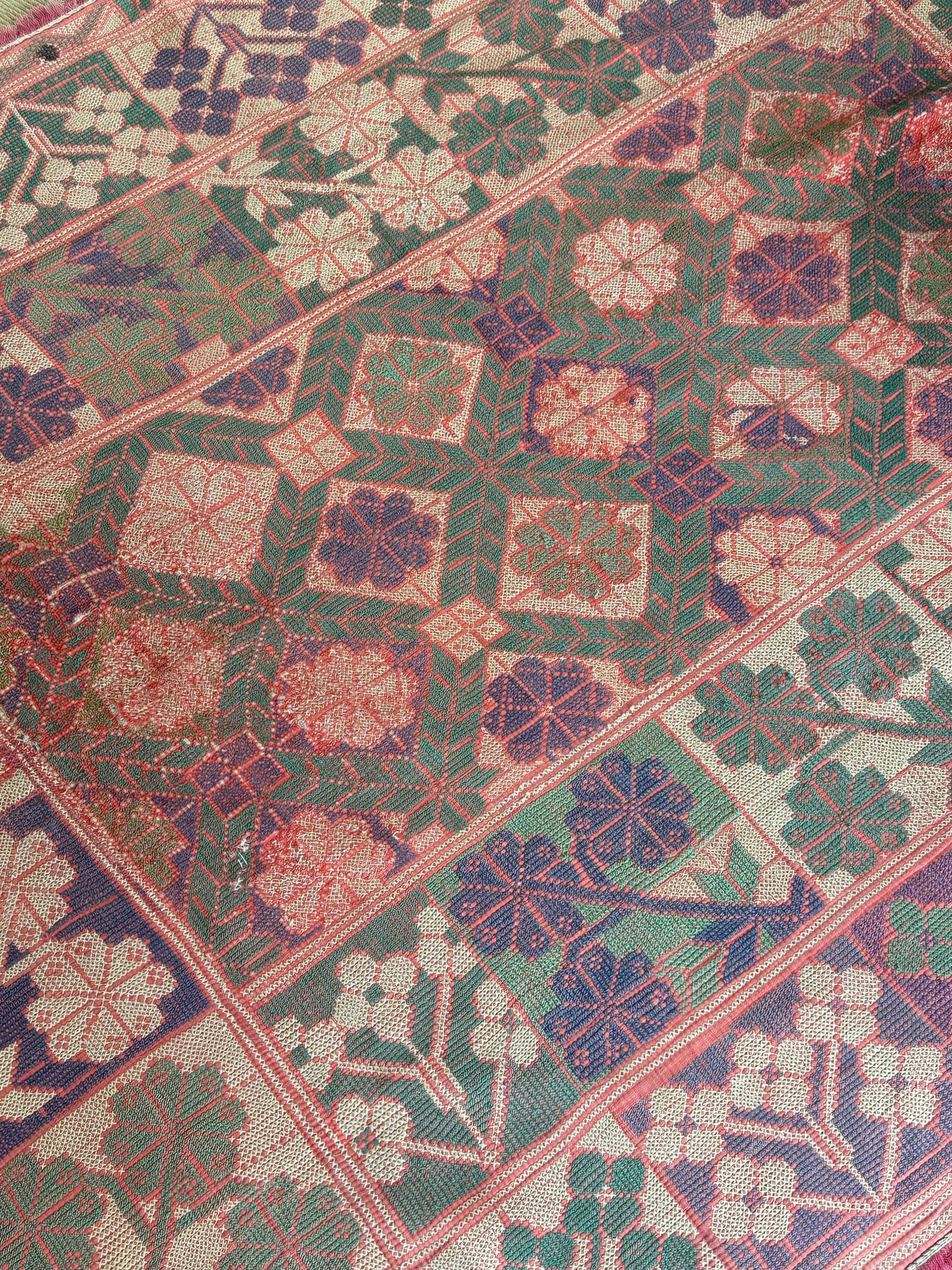 Pink handmade Bengal Quilt