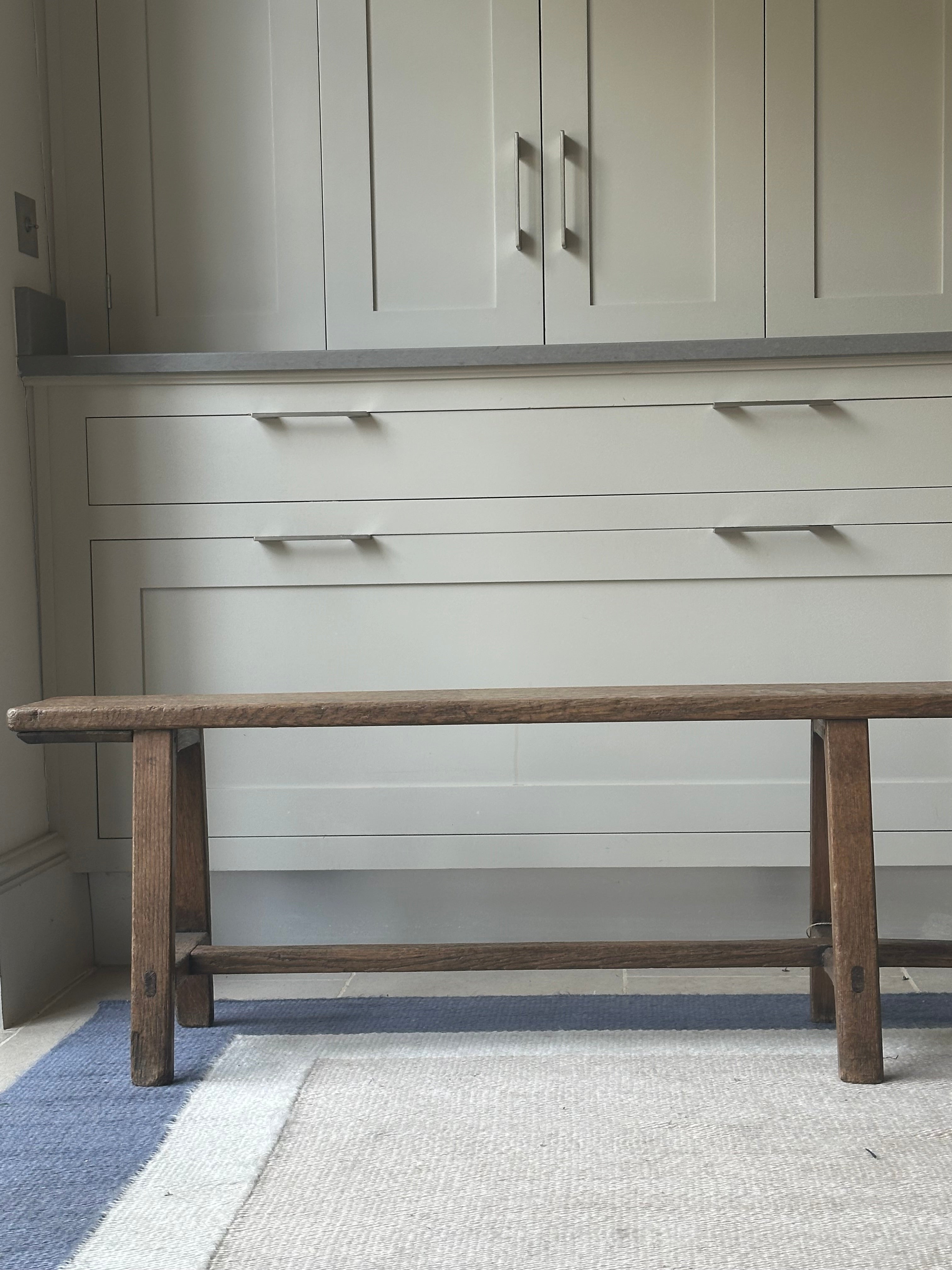 French Oak Bench