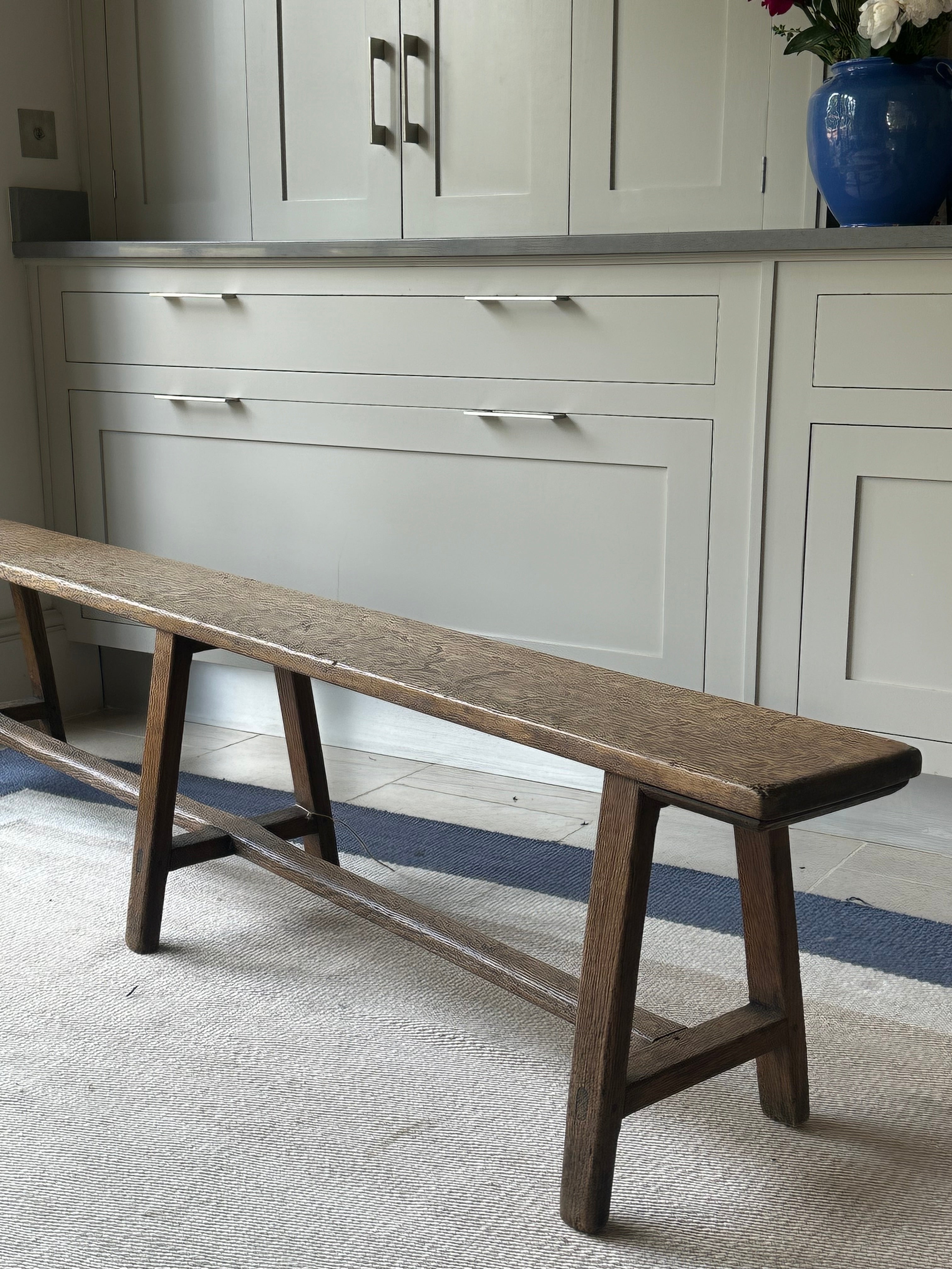 French Oak Bench