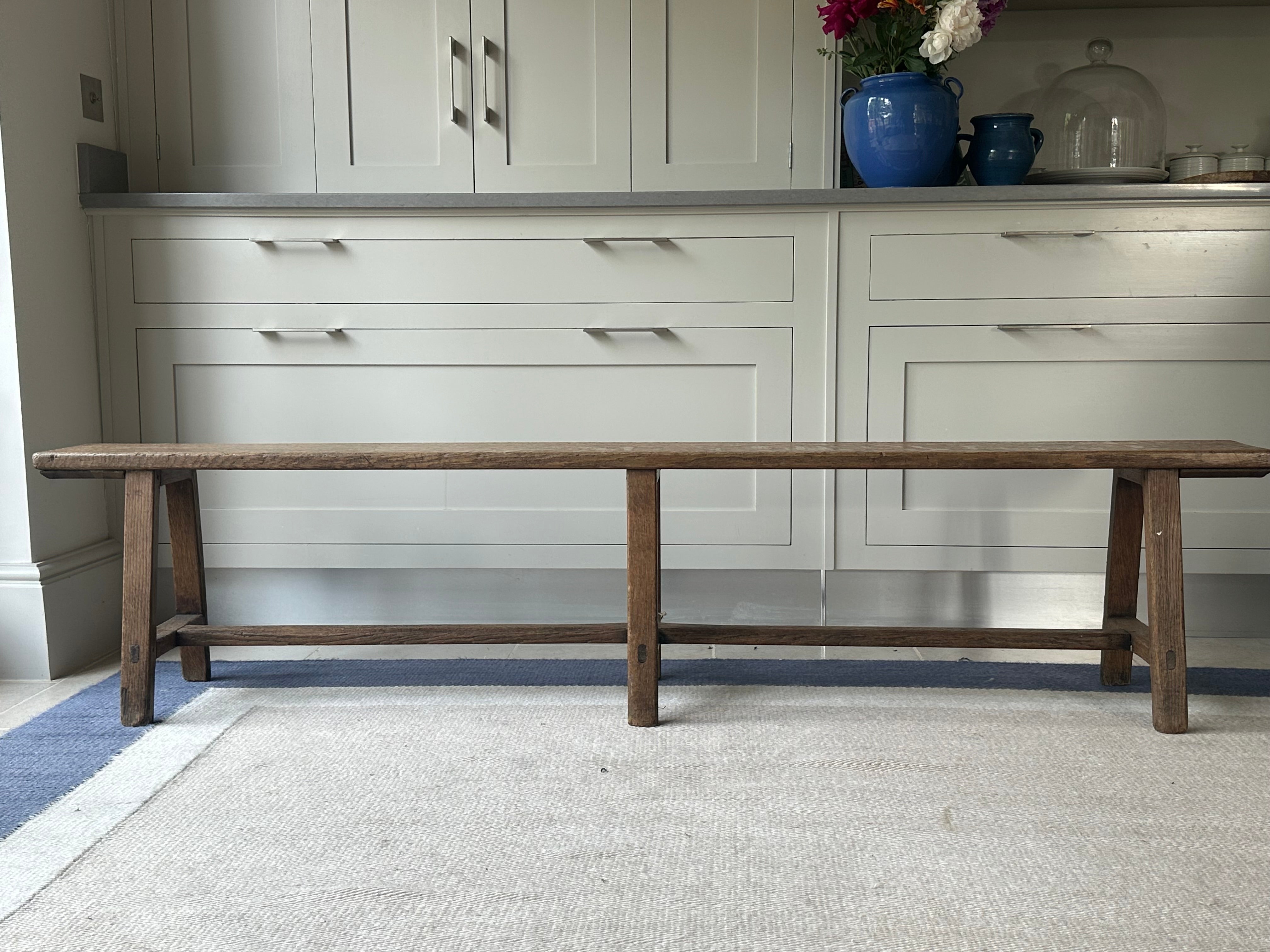 French Oak Bench