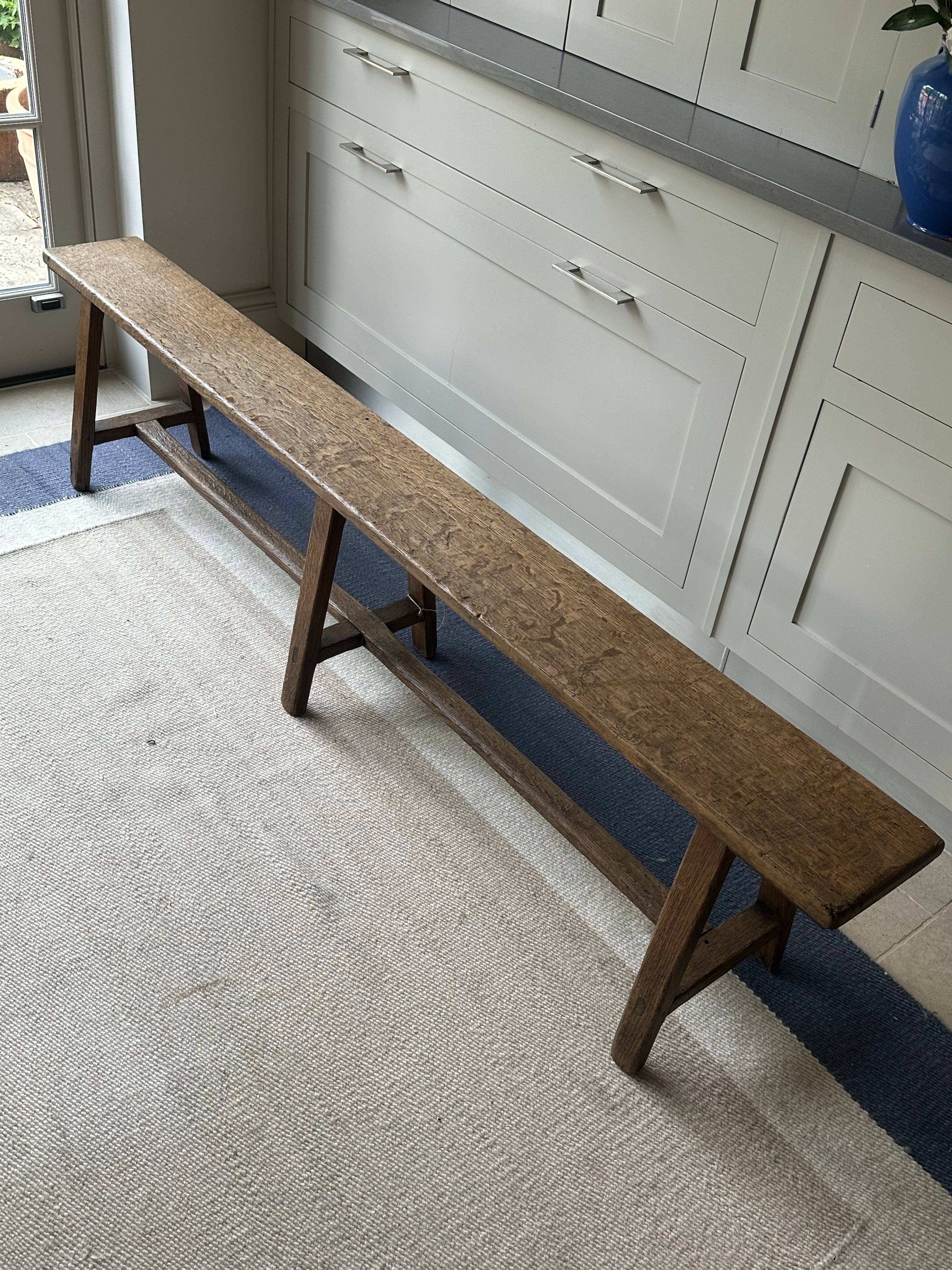 French Oak Bench