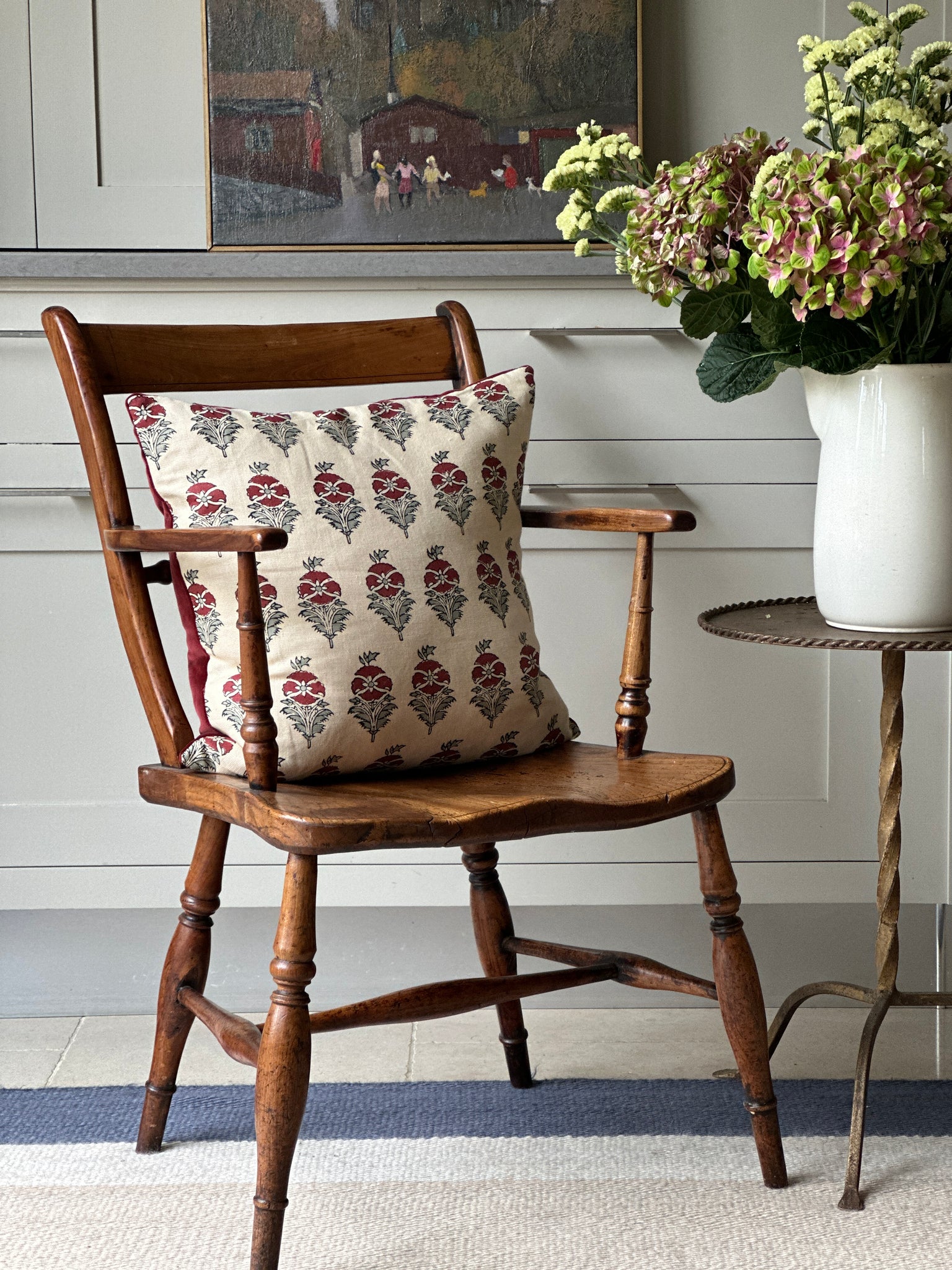 Charming Oxford Chair in Fruitwood