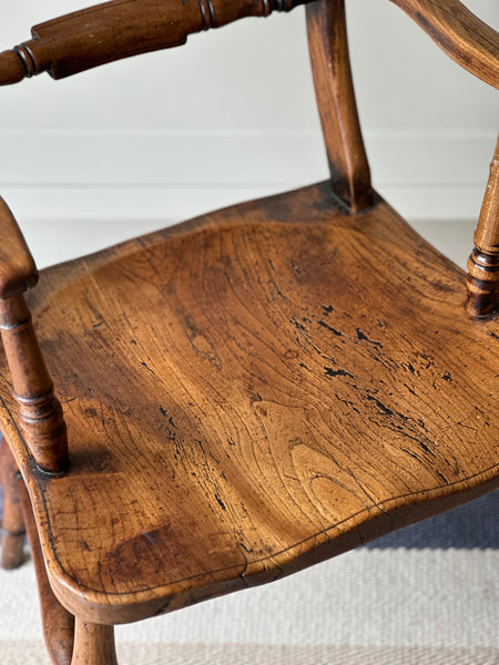 Charming Oxford Chair in Fruitwood