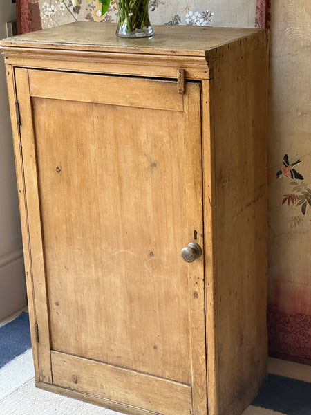 Small Antique Pine Cupboard