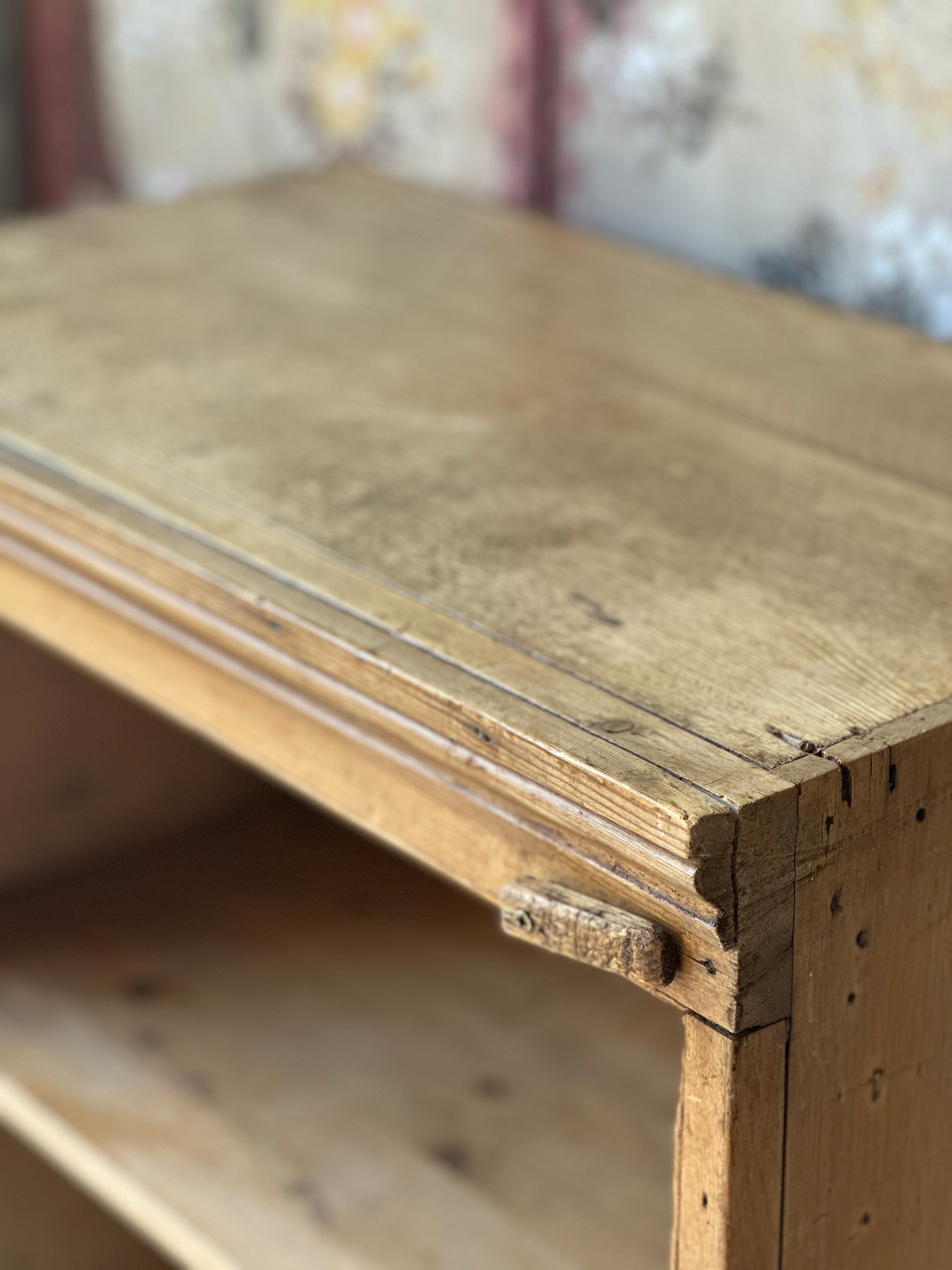 Small Antique Pine Cupboard