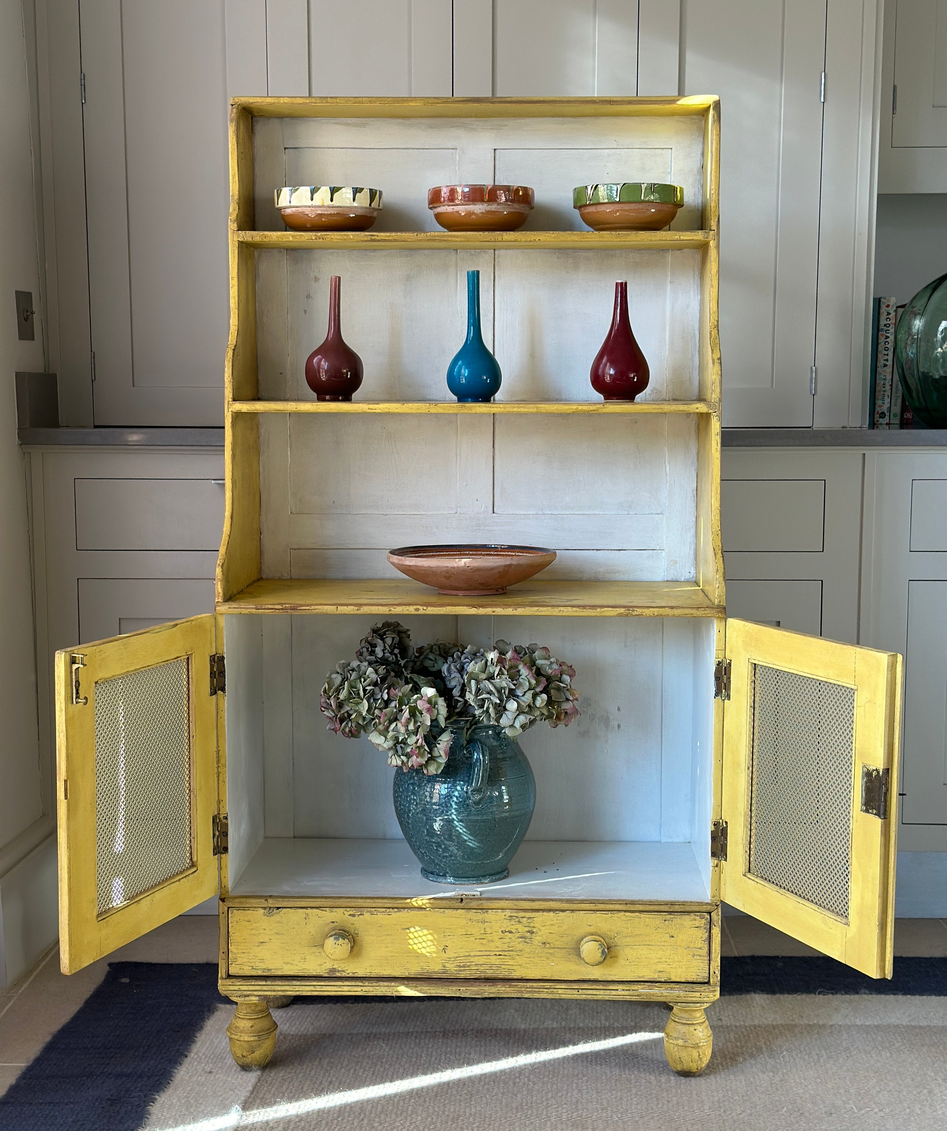 Charming  19th Century Waterfall Bookcase