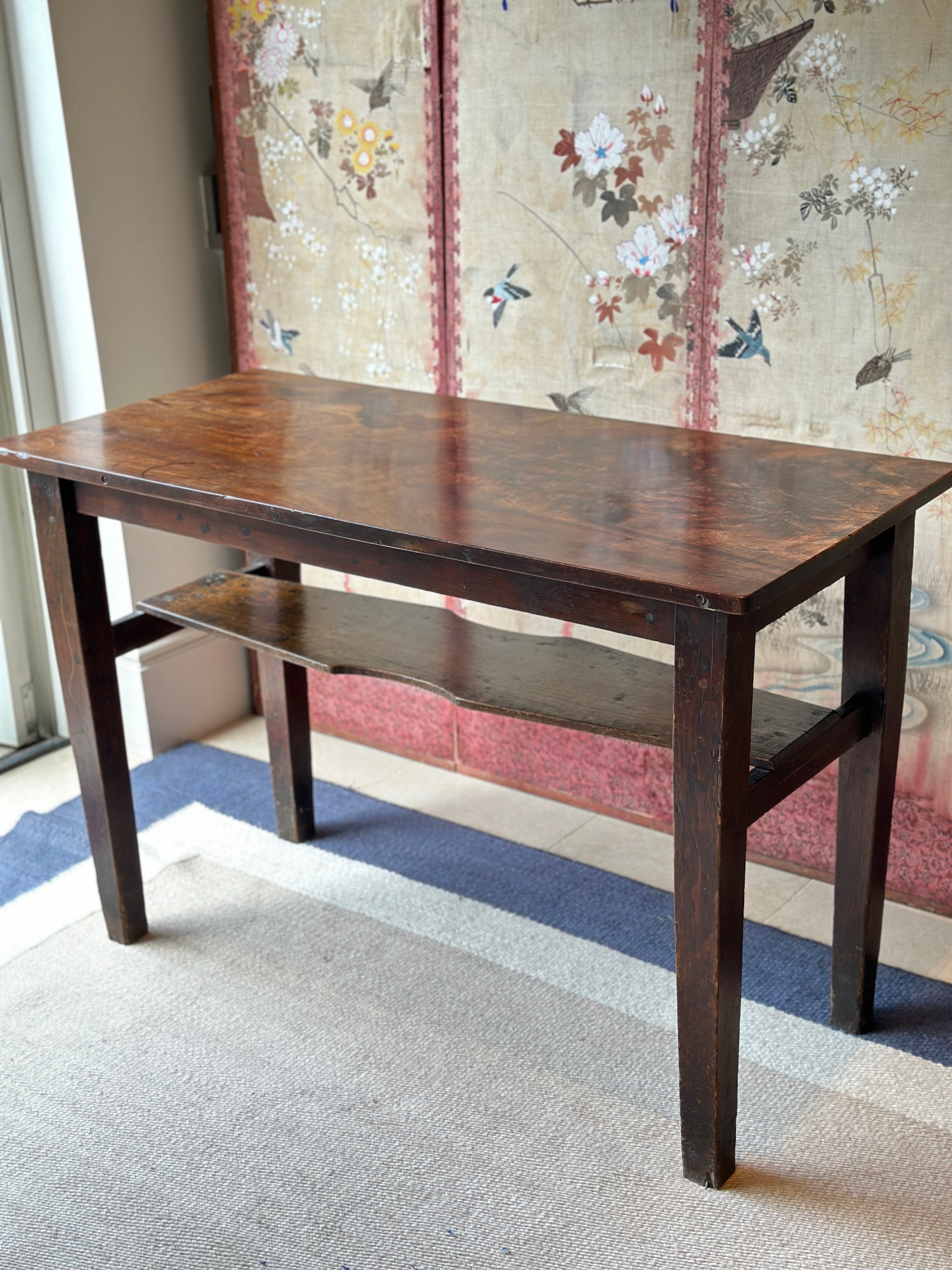 Striking Mahogany Console