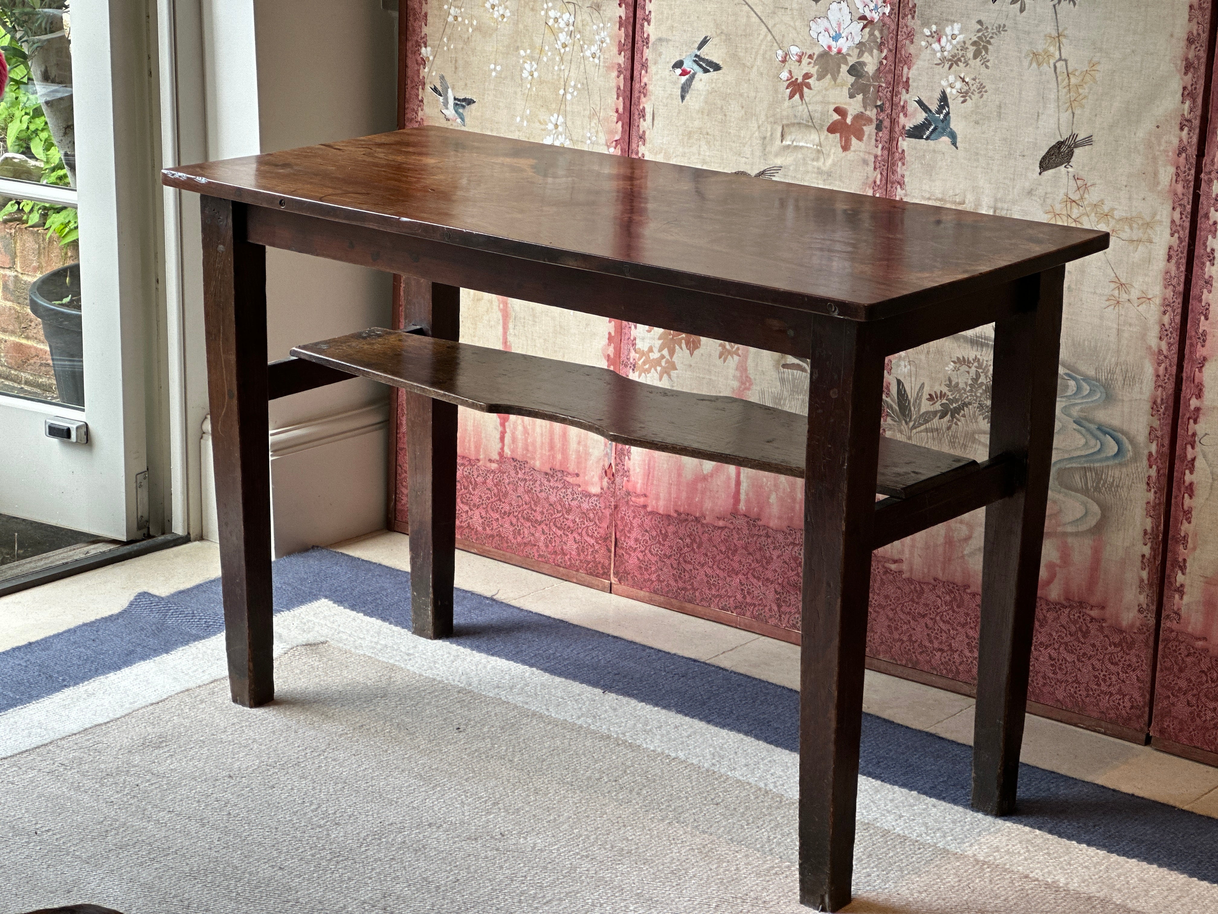 Striking Mahogany Console