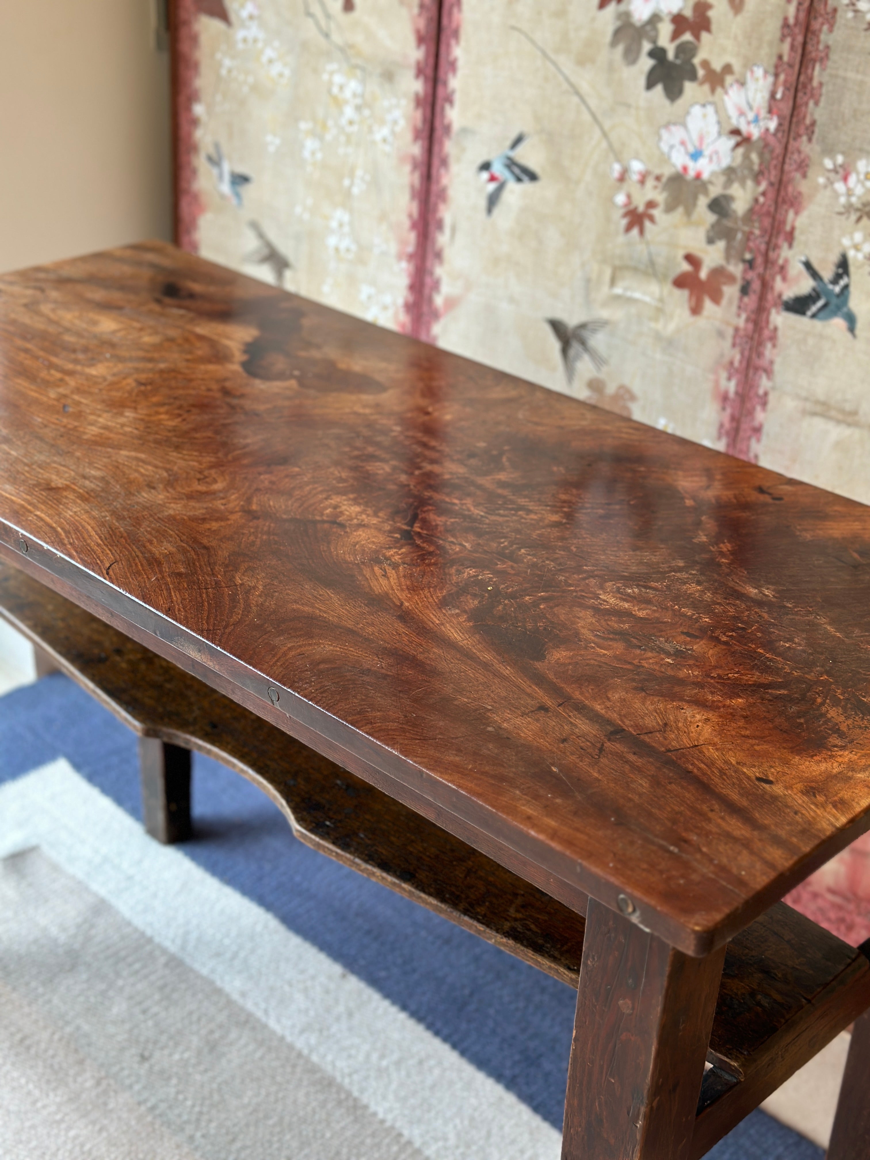 Striking Mahogany Console