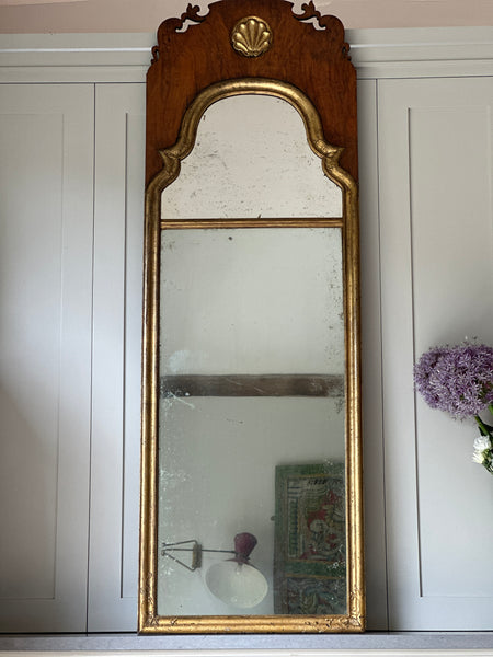 Large Stunning Fretwork Mirror dated 1684