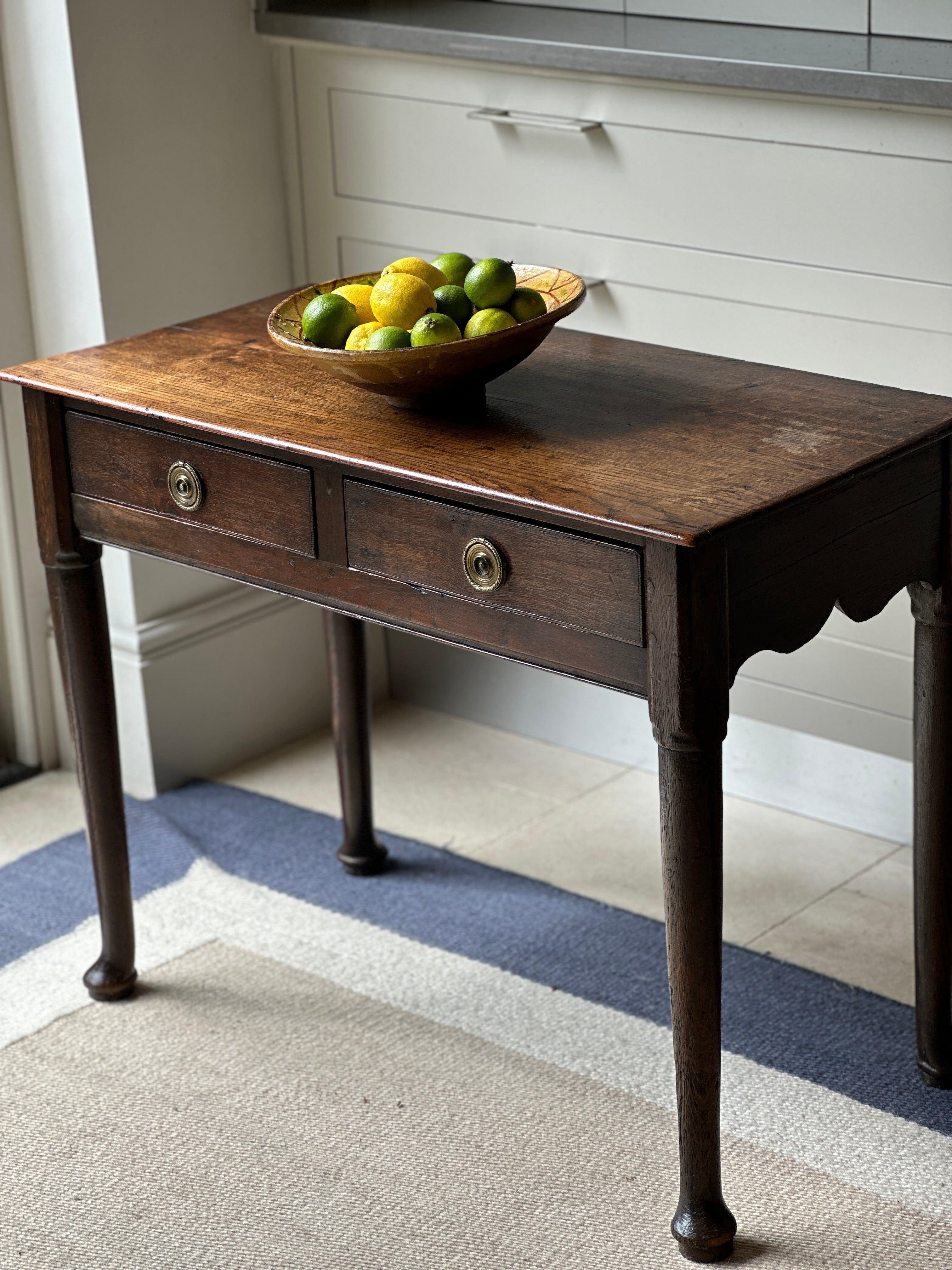 Oak Lowboy with lovely sides