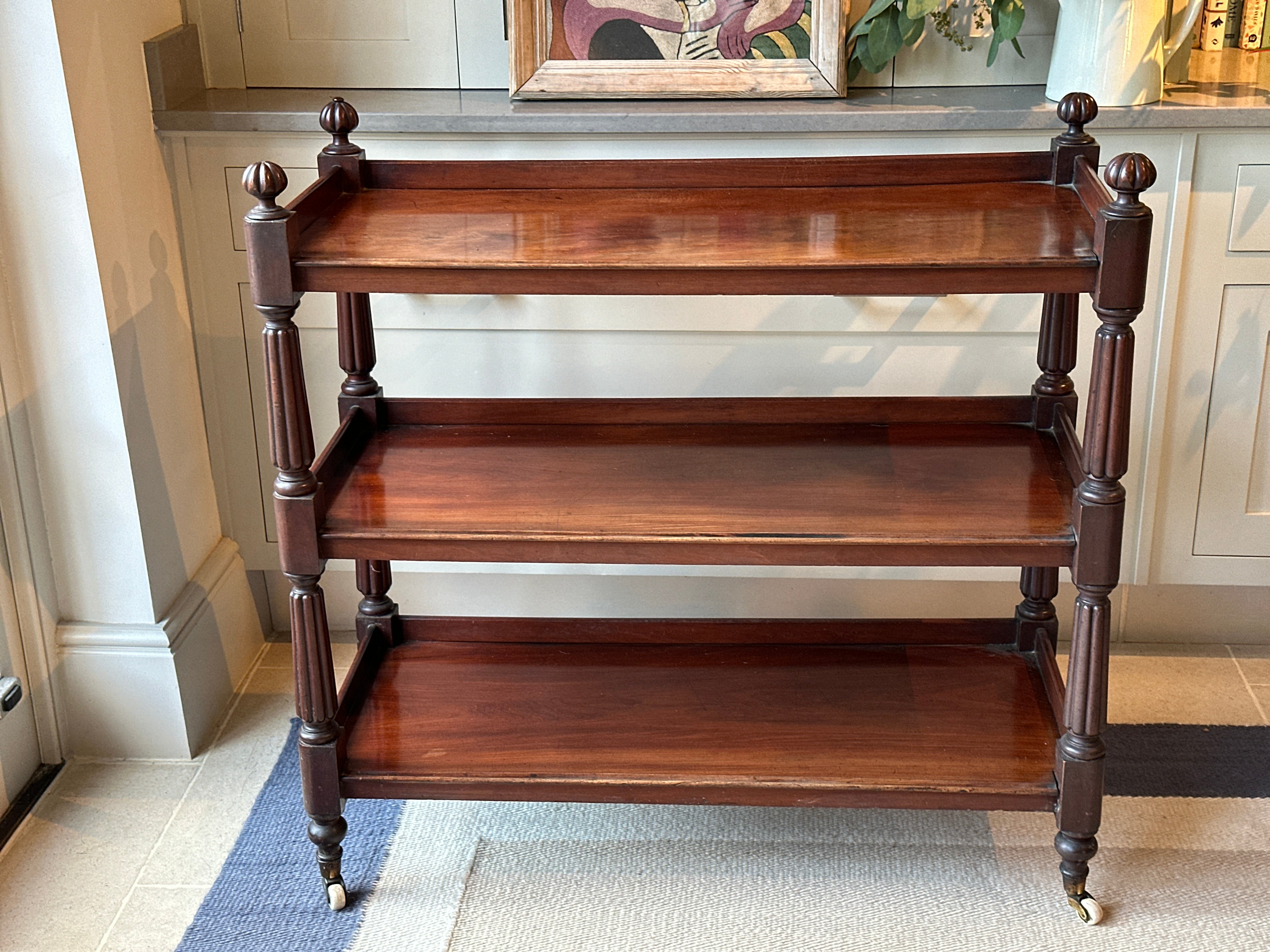 Smart Mahogany Buffet on Castors