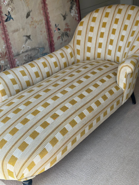 19th C French Chaise Longue in Lost and Found