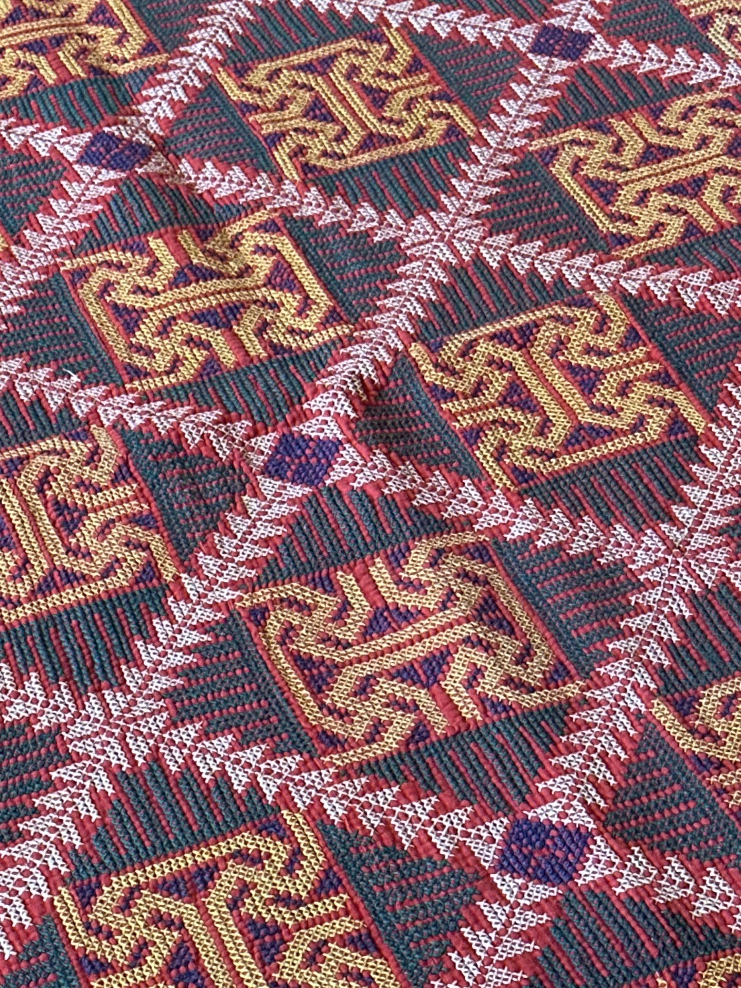 Sindhi Rald Bangladesh Blankets (yellow, red and orange)