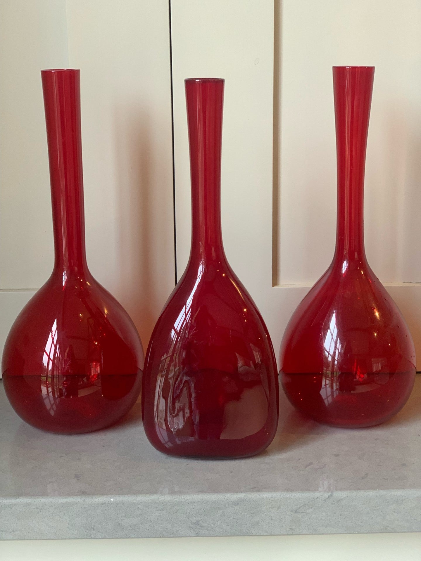 Collection of 3 Arthur Percy Vases