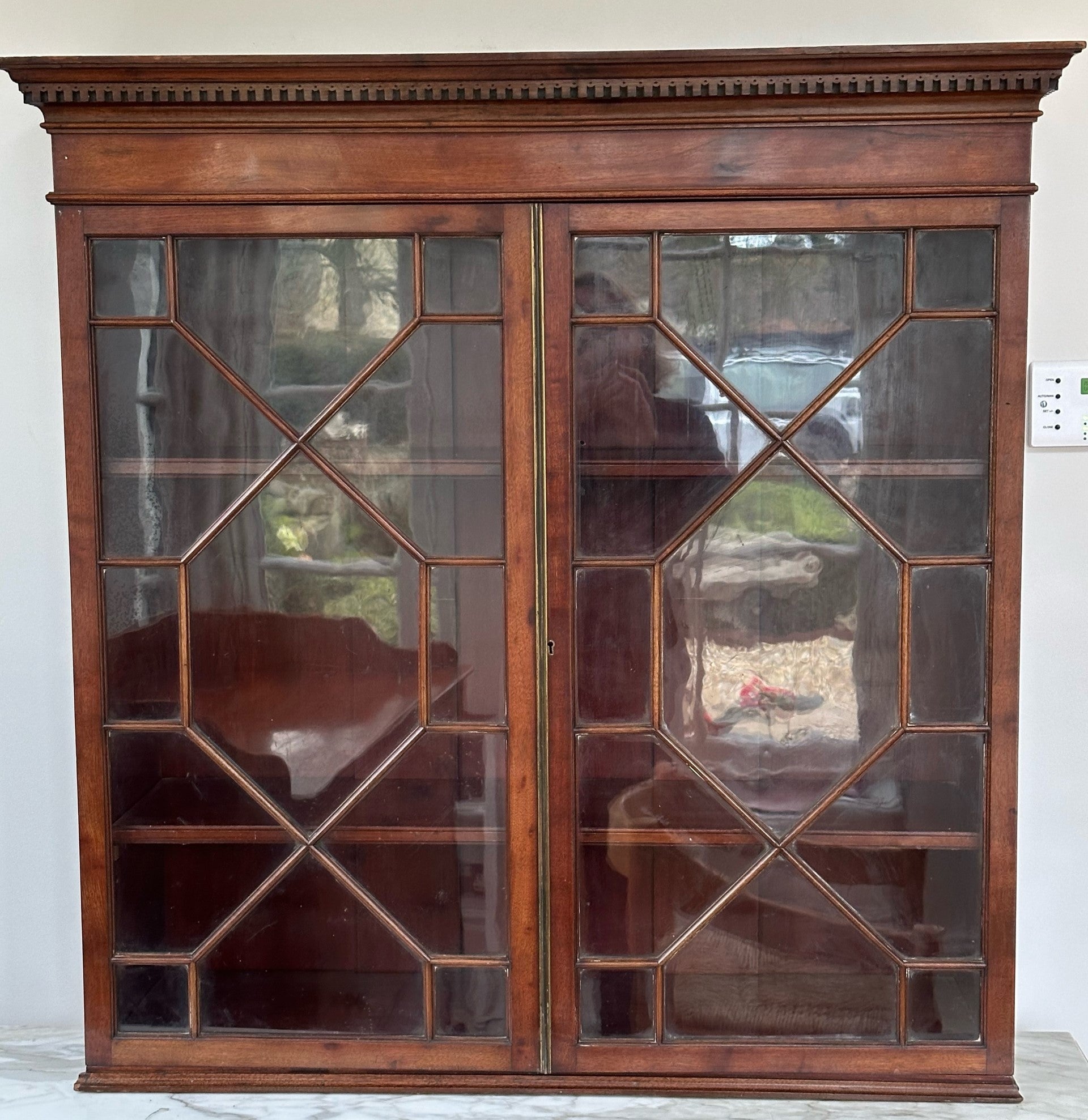 Astral Glazed Edwardian Wall Cupboard