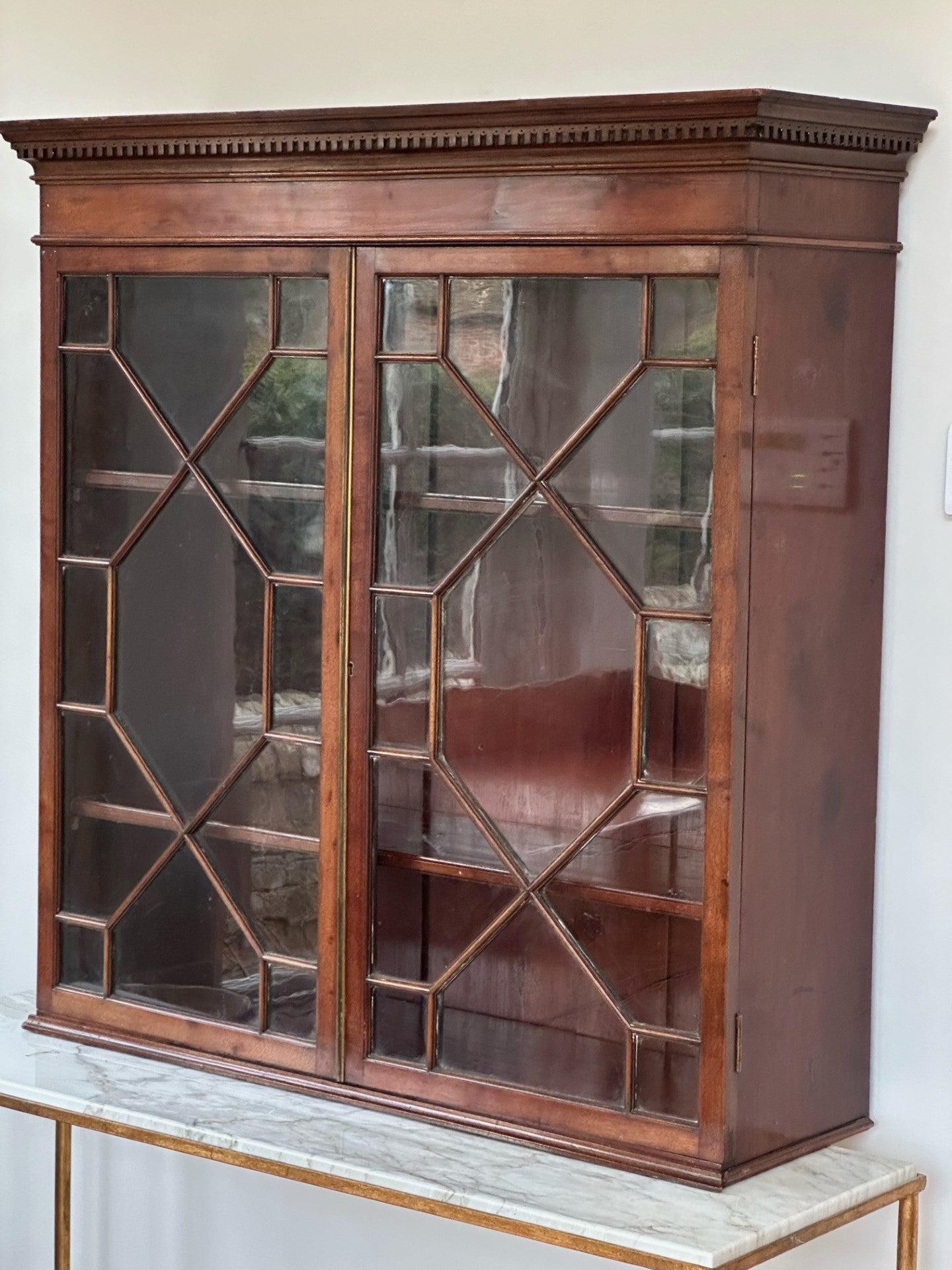 Astral Glazed Edwardian Wall Cupboard