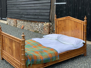 SALE* Large Single/ Small Double Faux Bamboo Bed