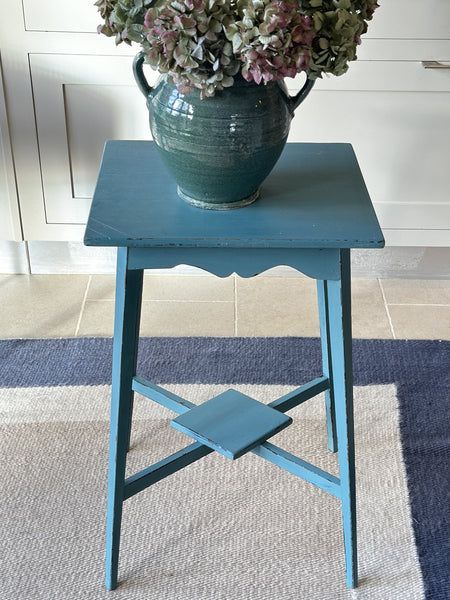 Blue Painted Aesthetic Movement Table