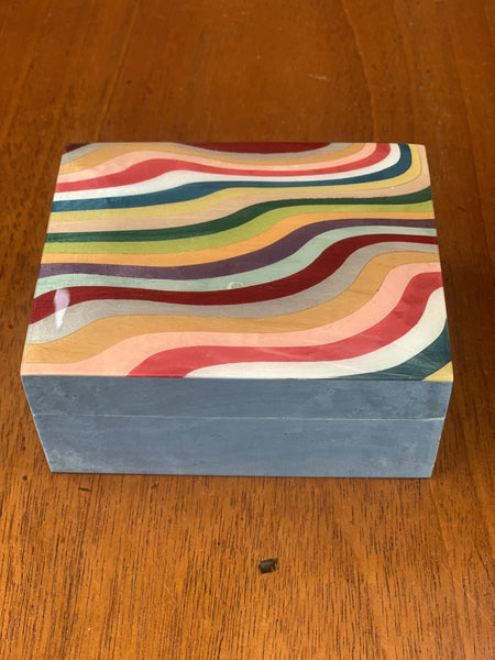 Extra Small Marquetry Box