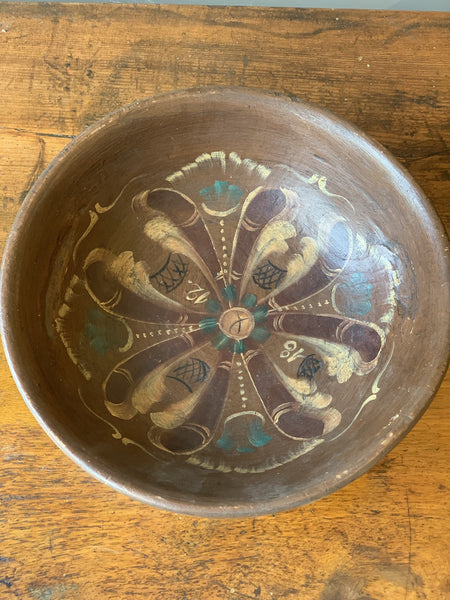 Charming Swedish Wooden Bowl