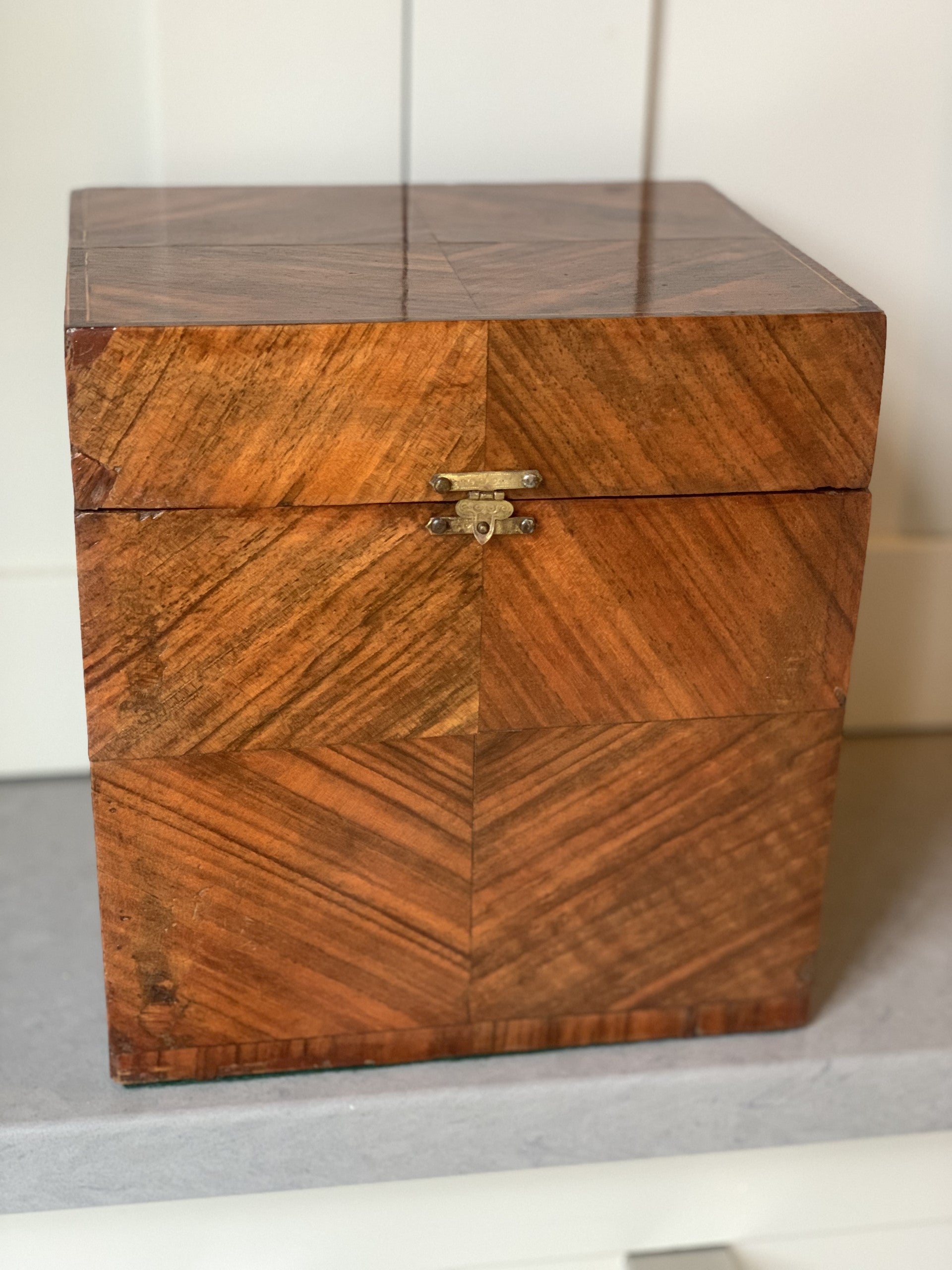 Attractive Wooden Treen Box