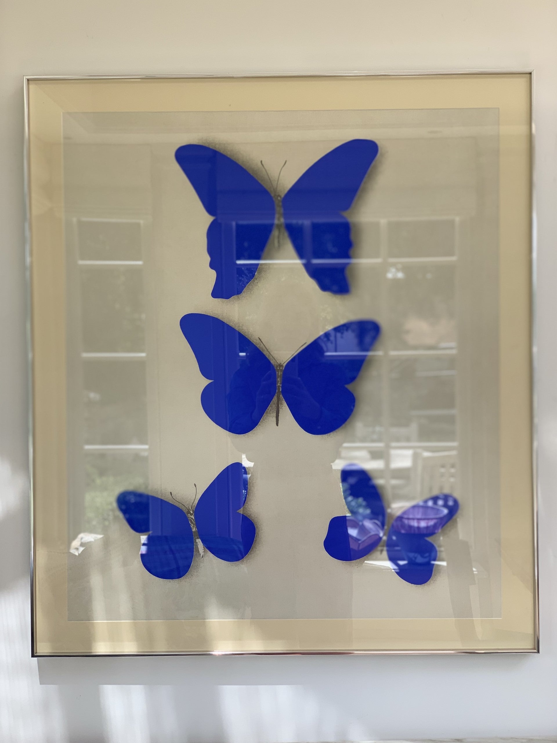 Jiri Kolar 'Butterflies' Original Chromolithograph Picture