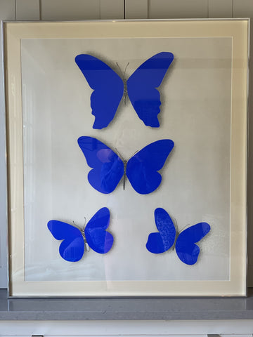 Jiri Kolar 'Butterflies' Original Chromolithograph Picture