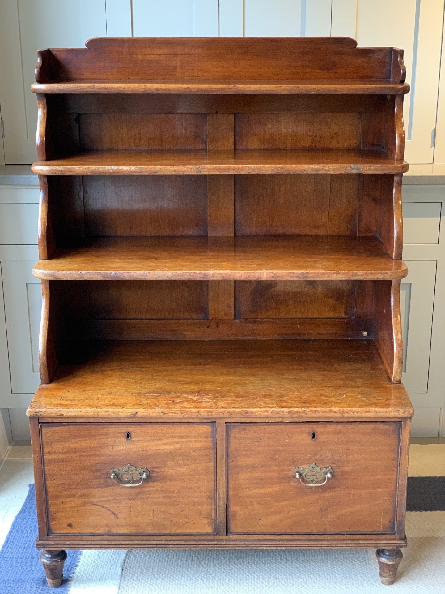 Waterfall Shelf Cabinet