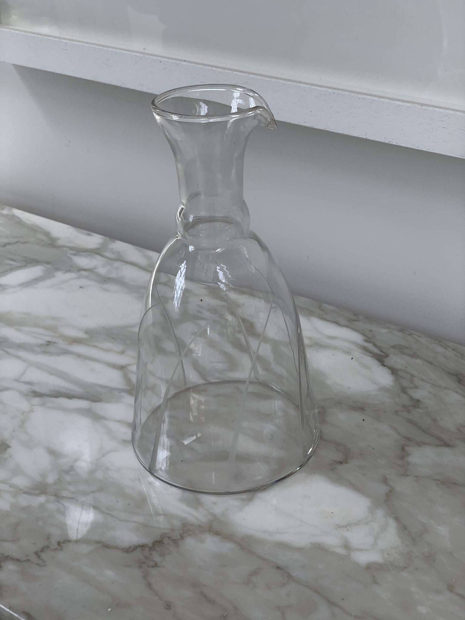 Clear Glass Decantor