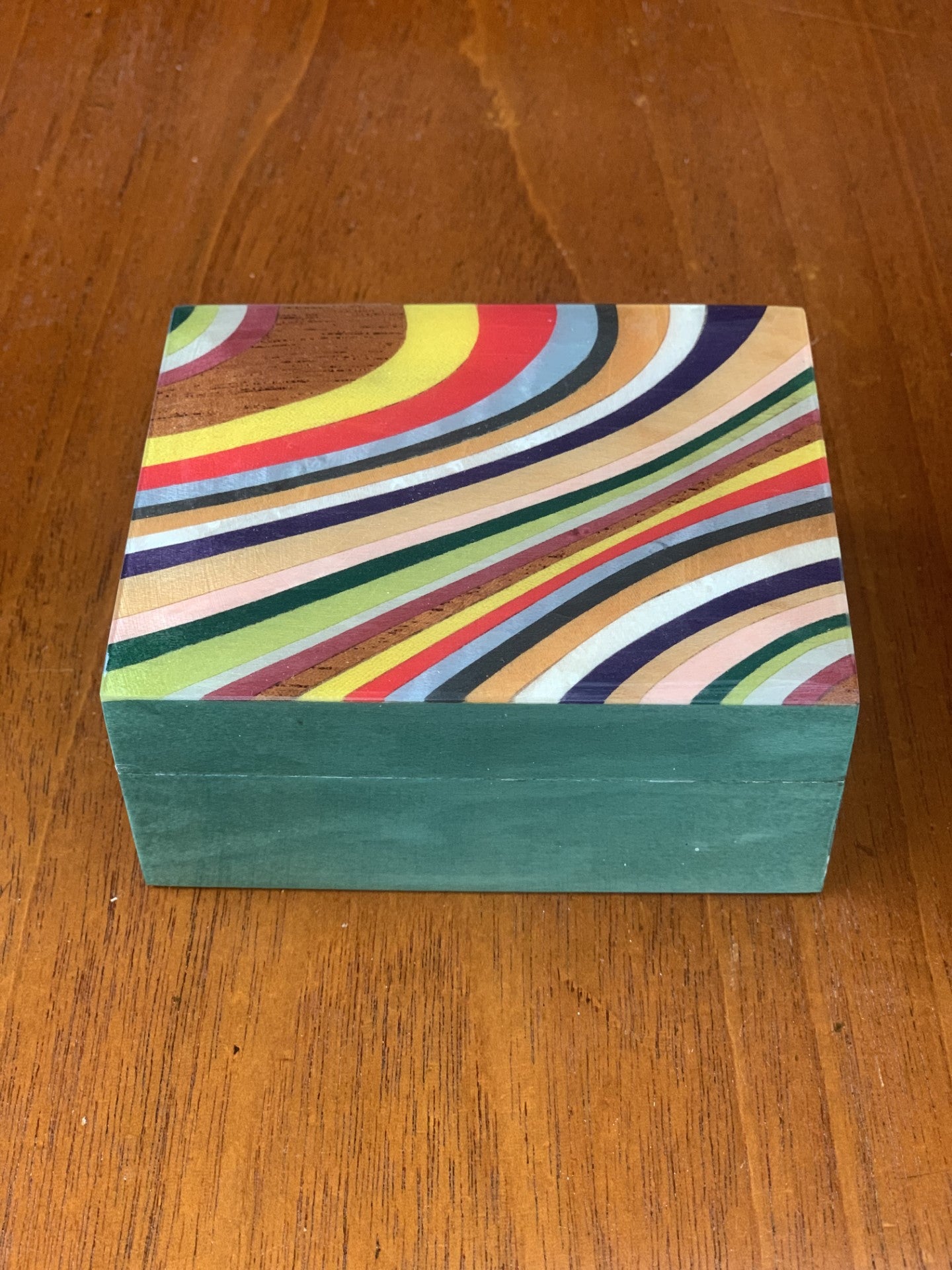 Extra Small Marquetry Box