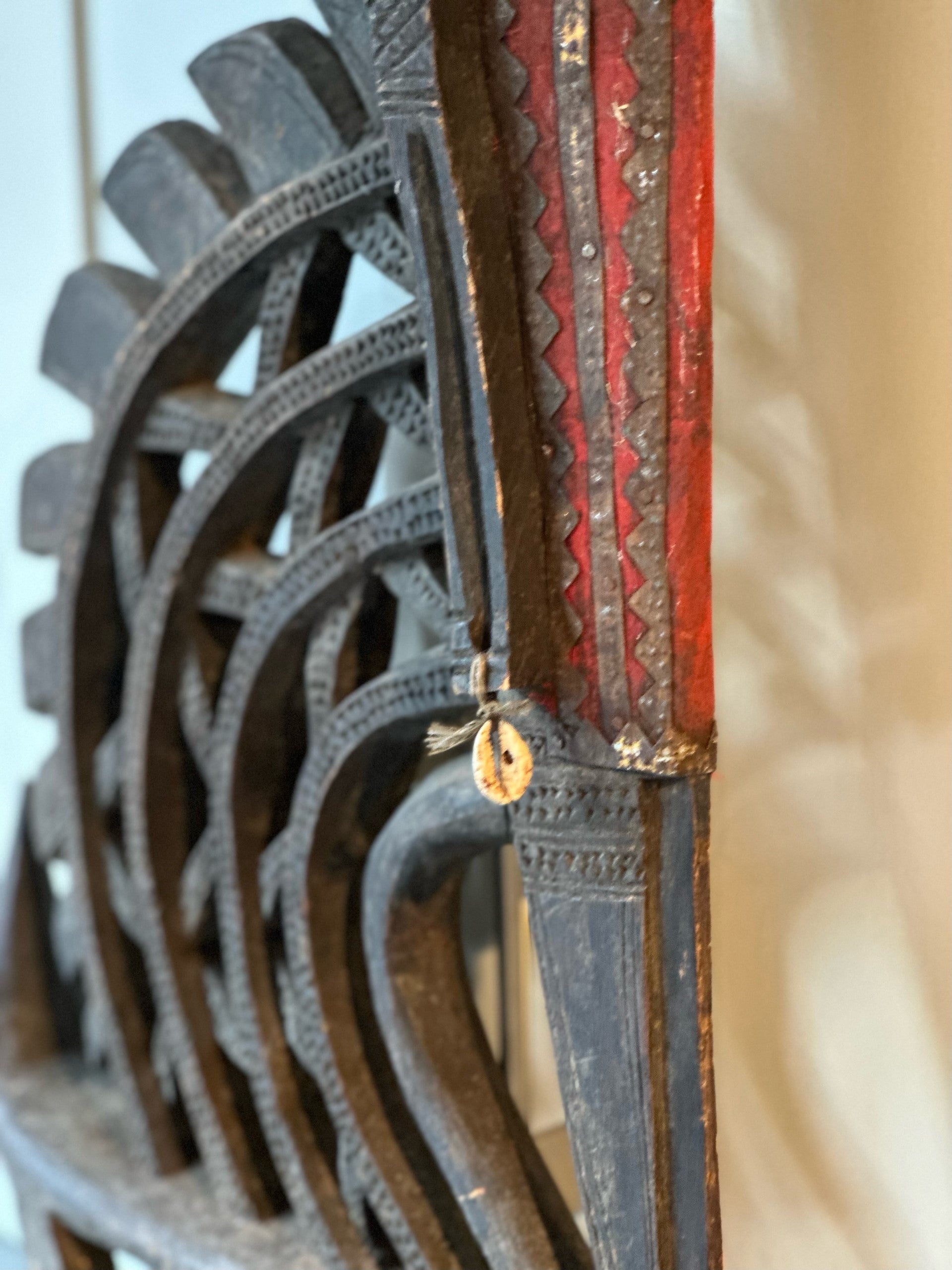 Mounted Chiwara Bambara Headdress from Mail