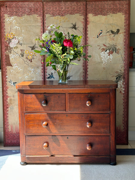 Small Mahogany Chest of Drawers