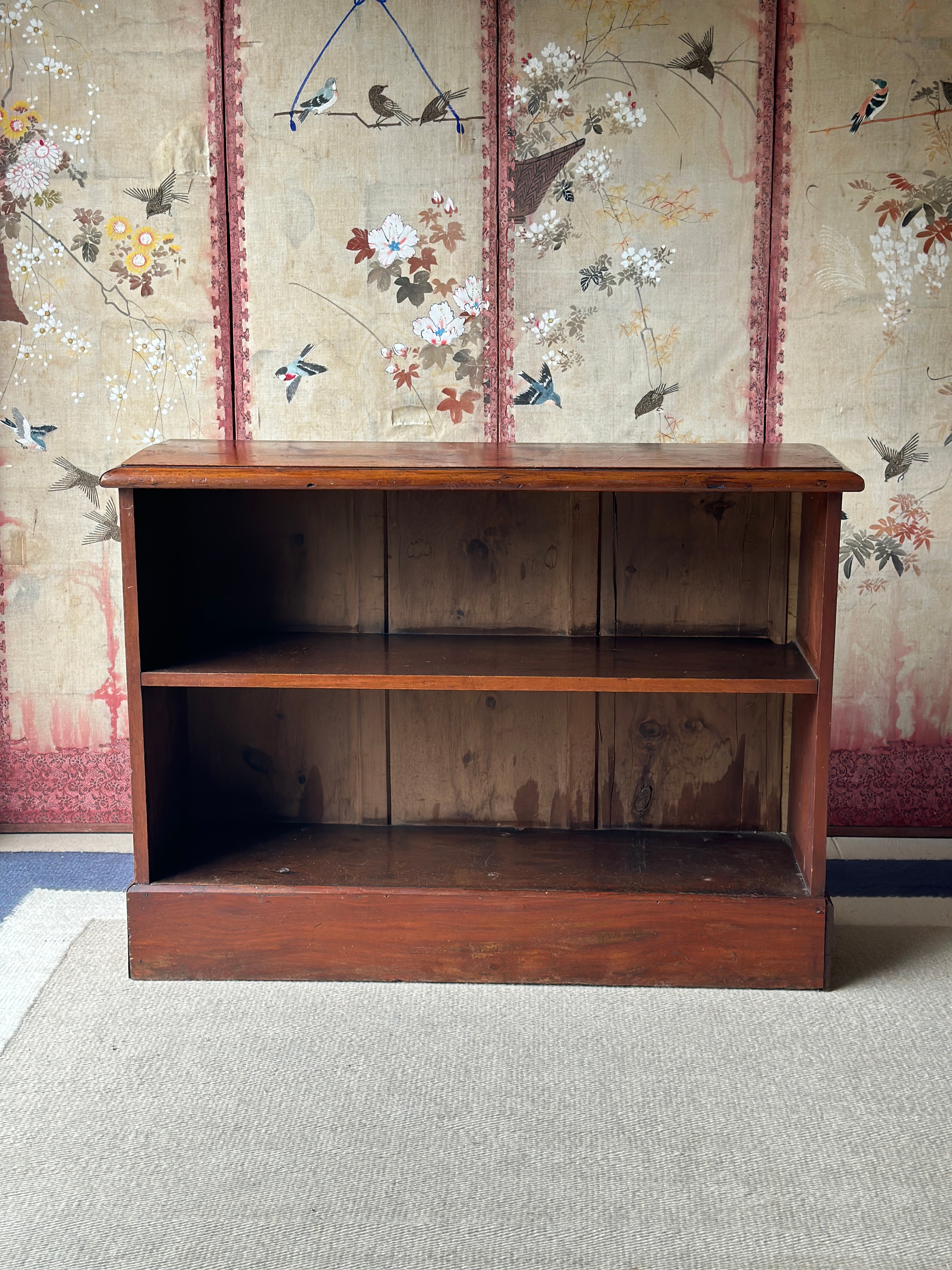 Small Mahogany Bookshelves