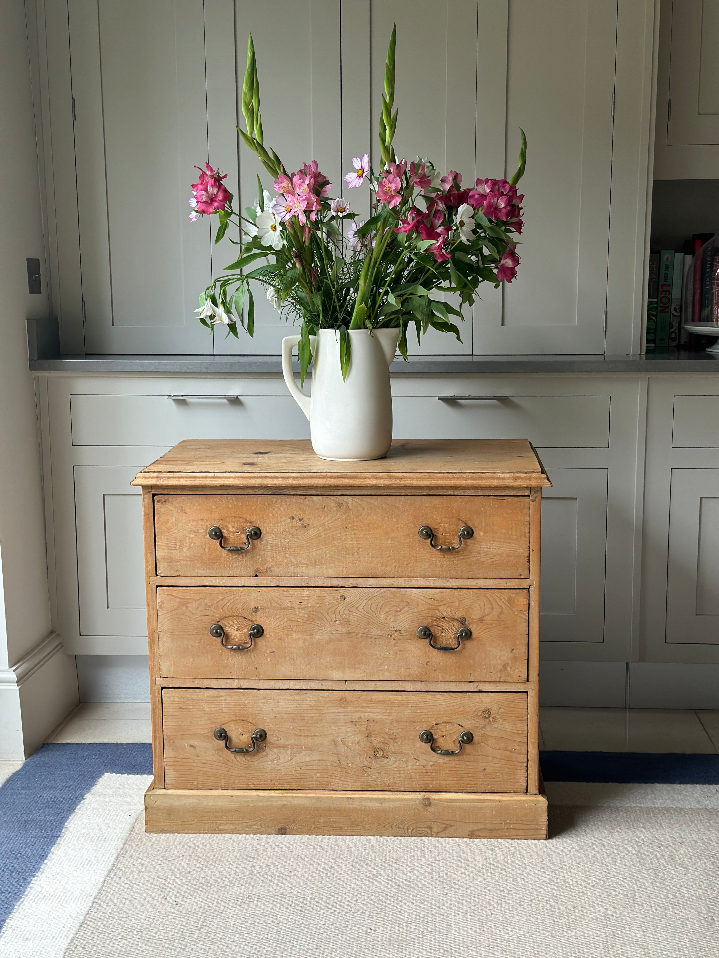 Small Vintage Pine Chest of Drawers