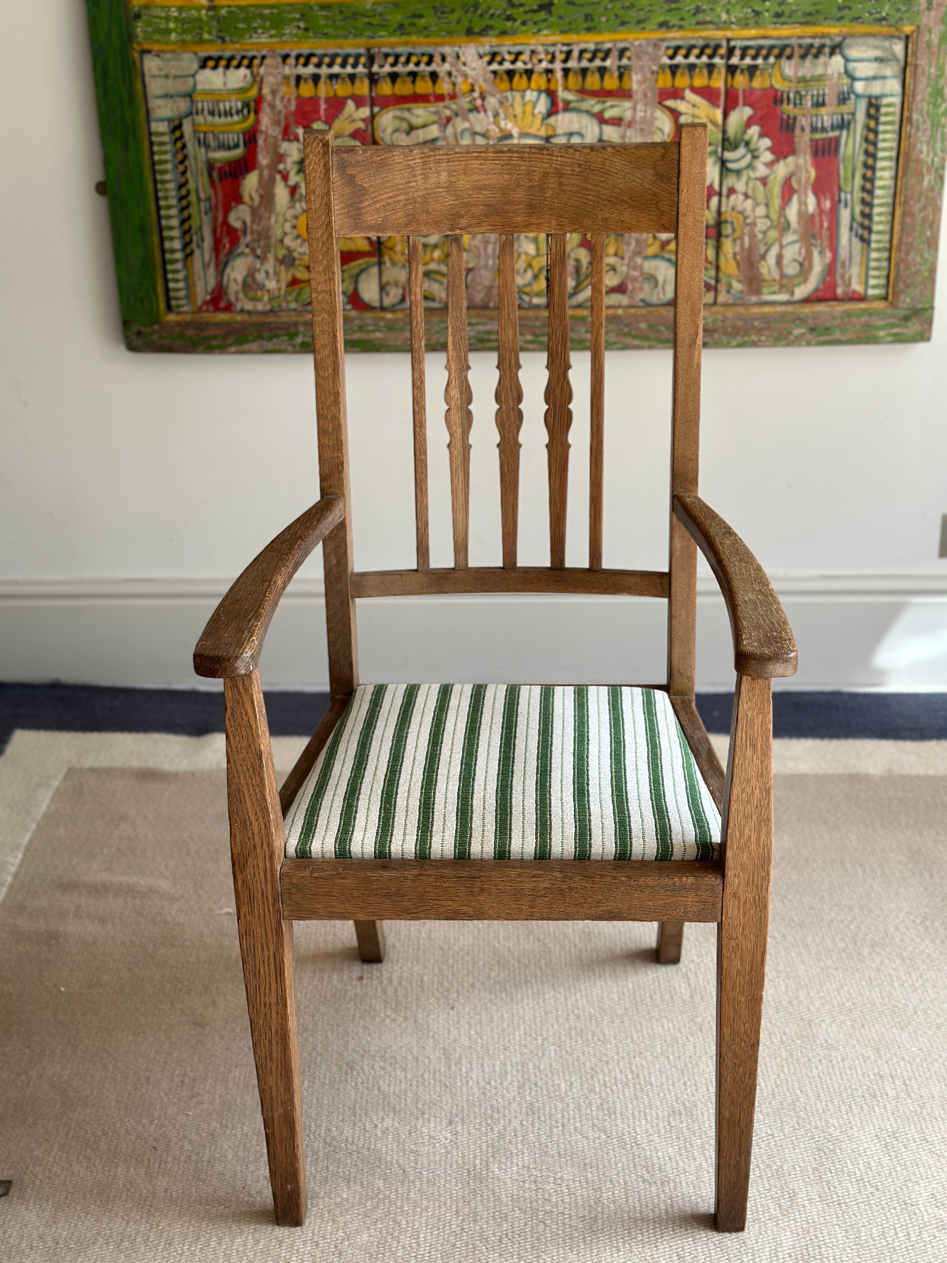 Arts and Crafts Oak Chair