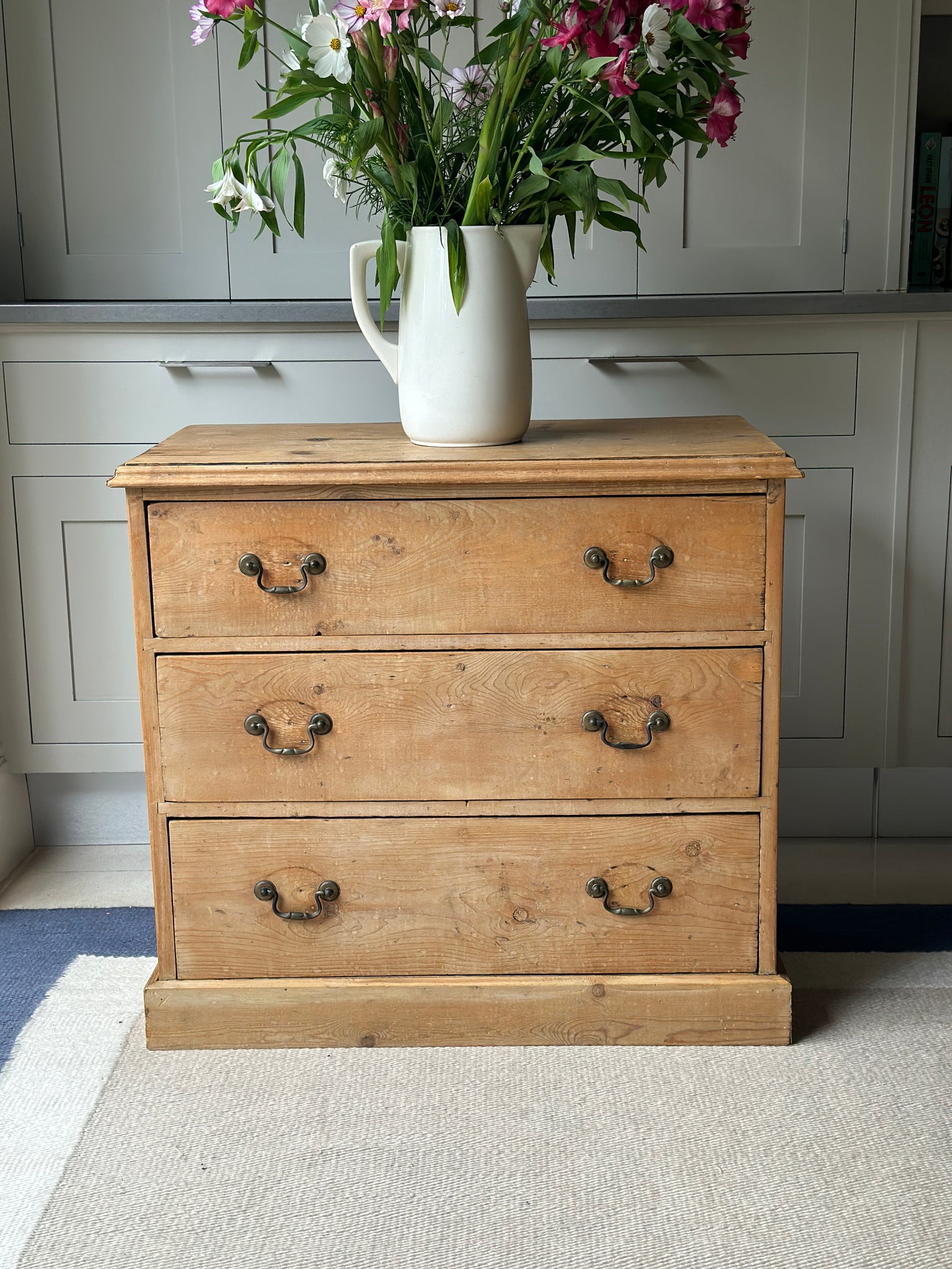 Small Vintage Pine Chest of Drawers