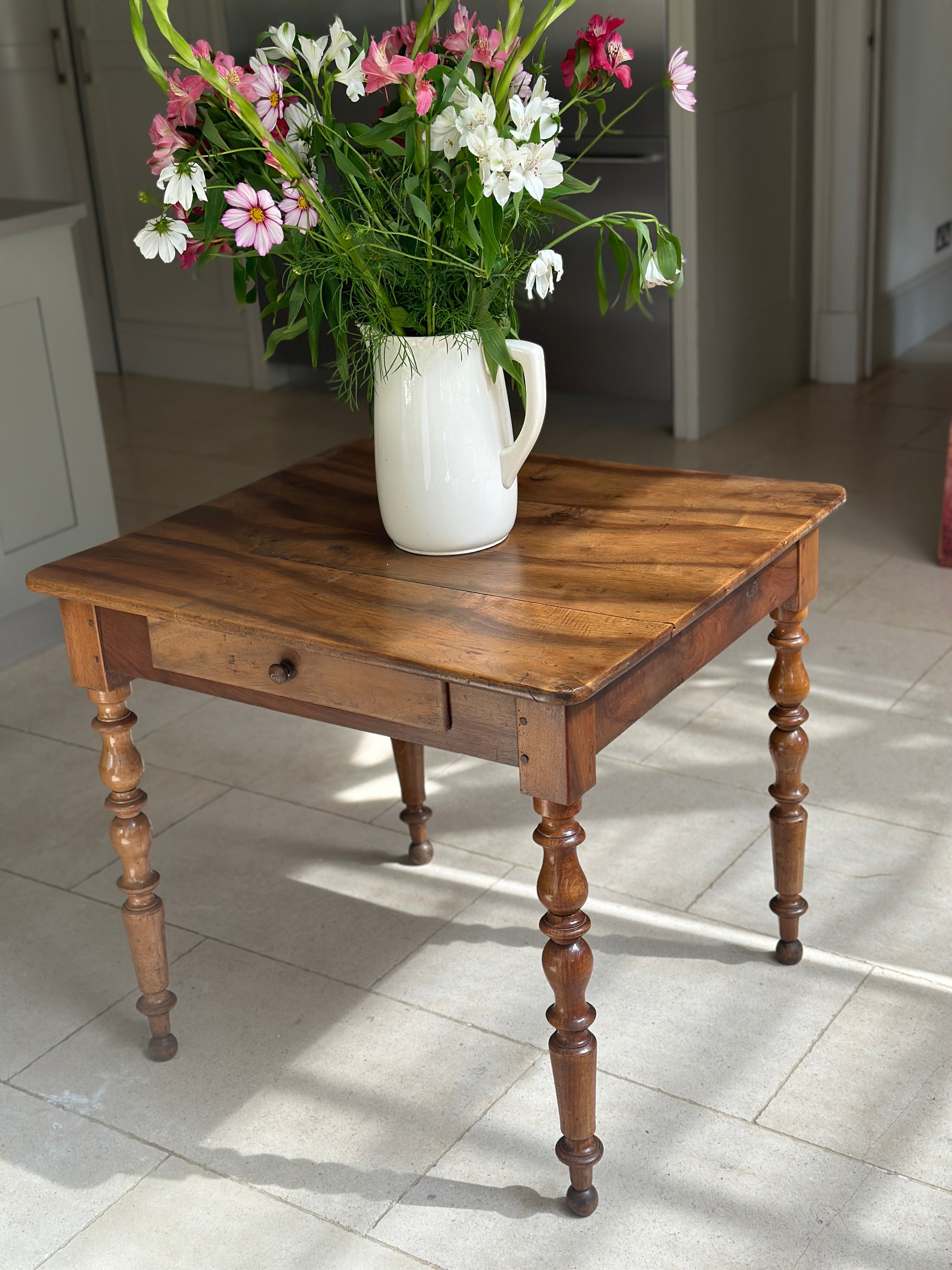 Lovely French Walnut Scullery Table