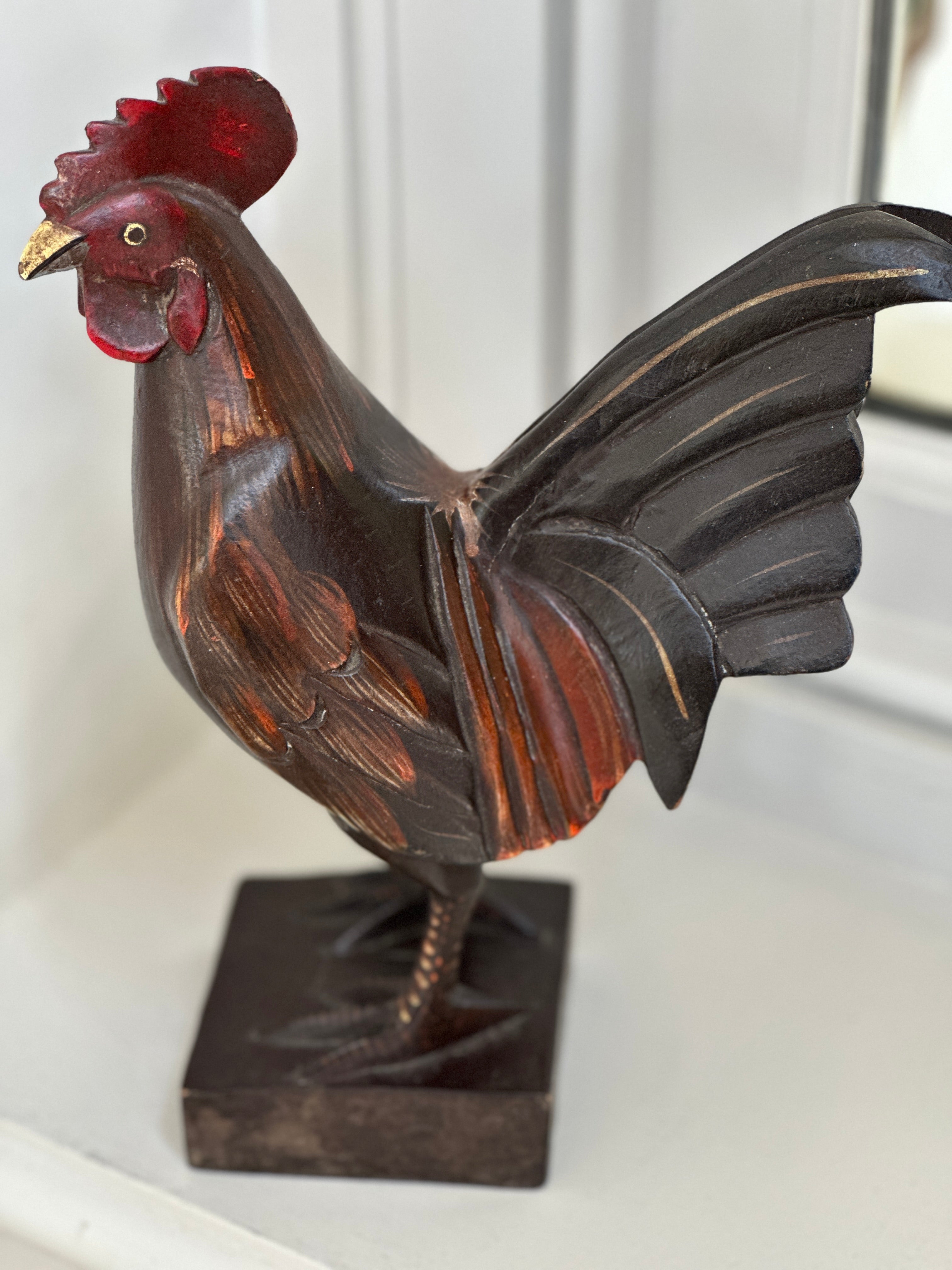 Wooden Cockerel