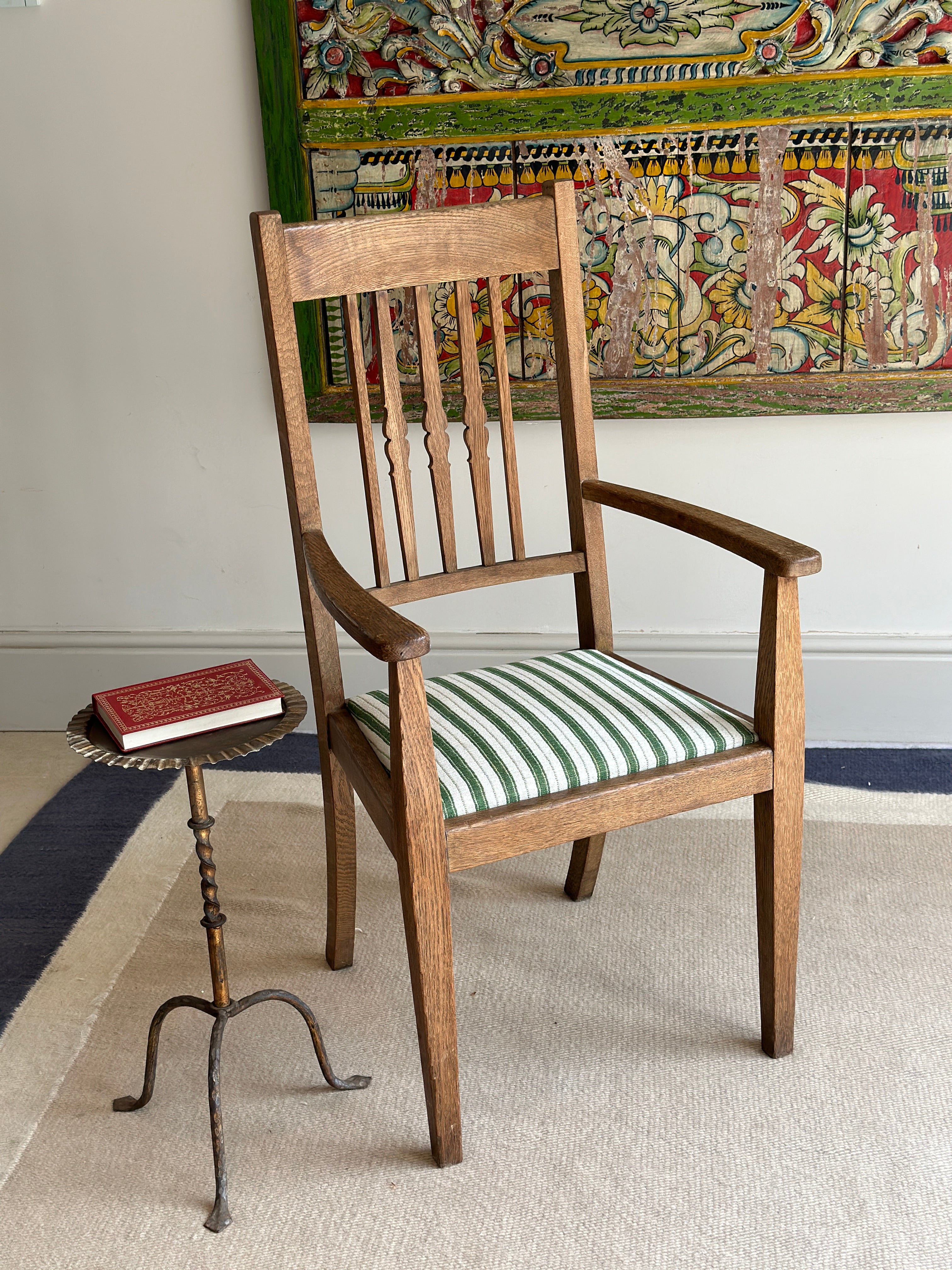 Arts and Crafts Oak Chair