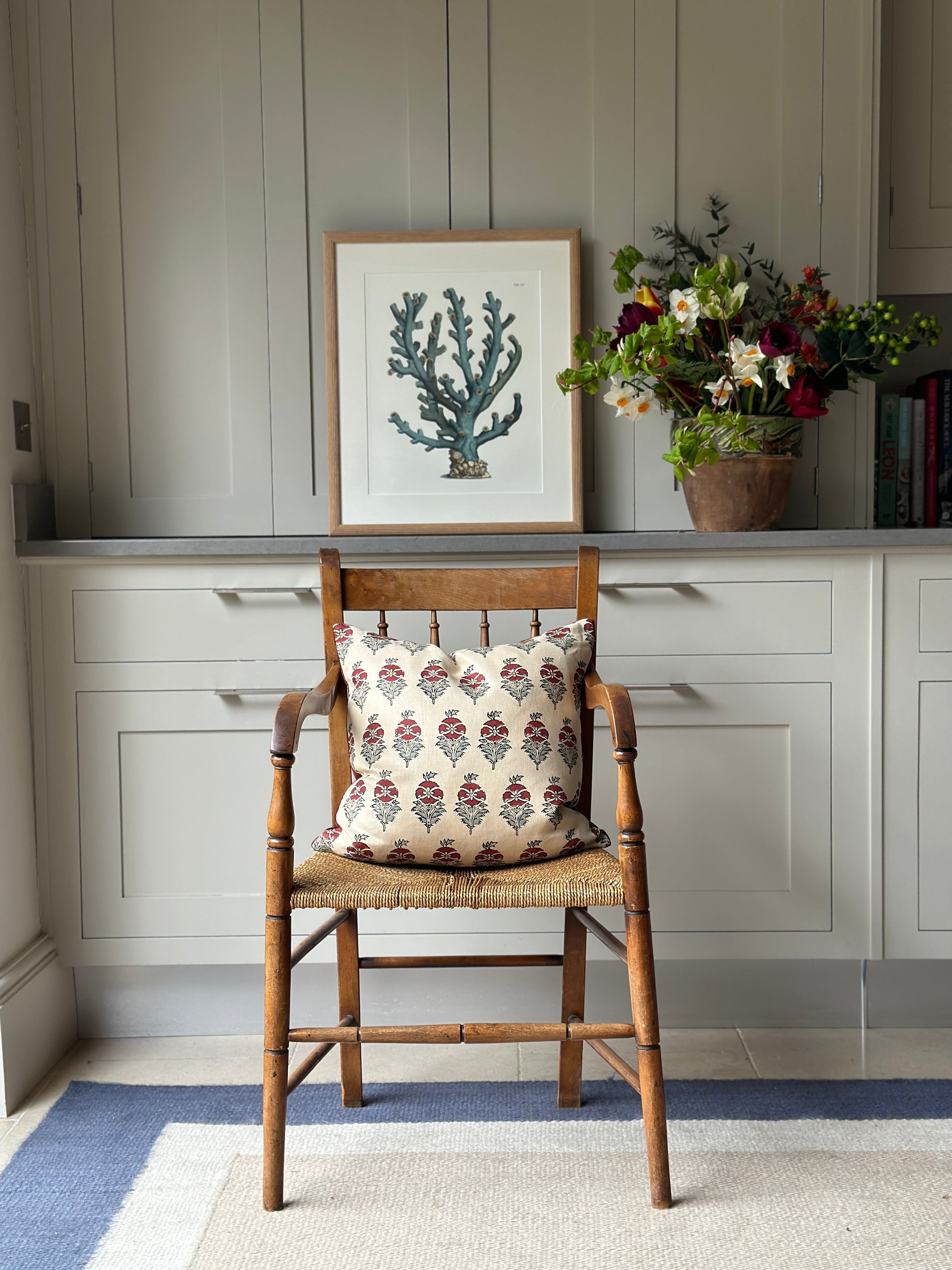 Charming Fruitwood Armchair